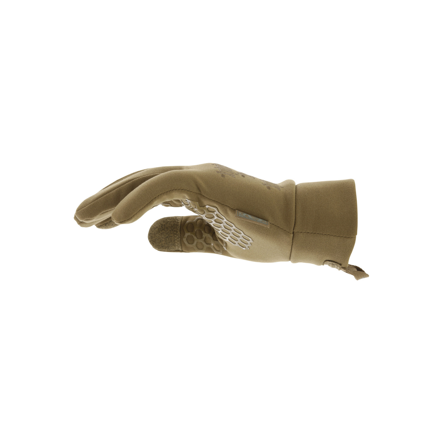 Guanti Mechanix ColdWork Base Layer Coyote, guanti sottili e termici invernali colore marrone coyote, ideali come sottoguanto o per lavori di precisione in climi freddi, SU BACKPACCO.IT