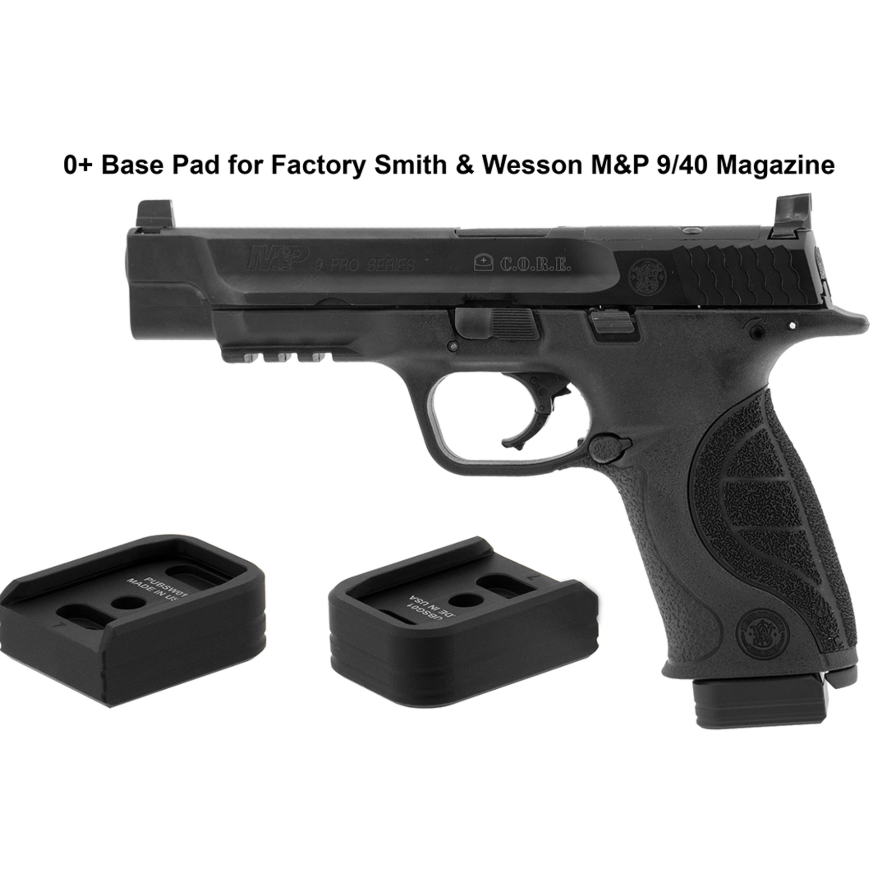 UTG | +0 BASE PAD FOR S&W M&P 9/40 - Pad per caricatore