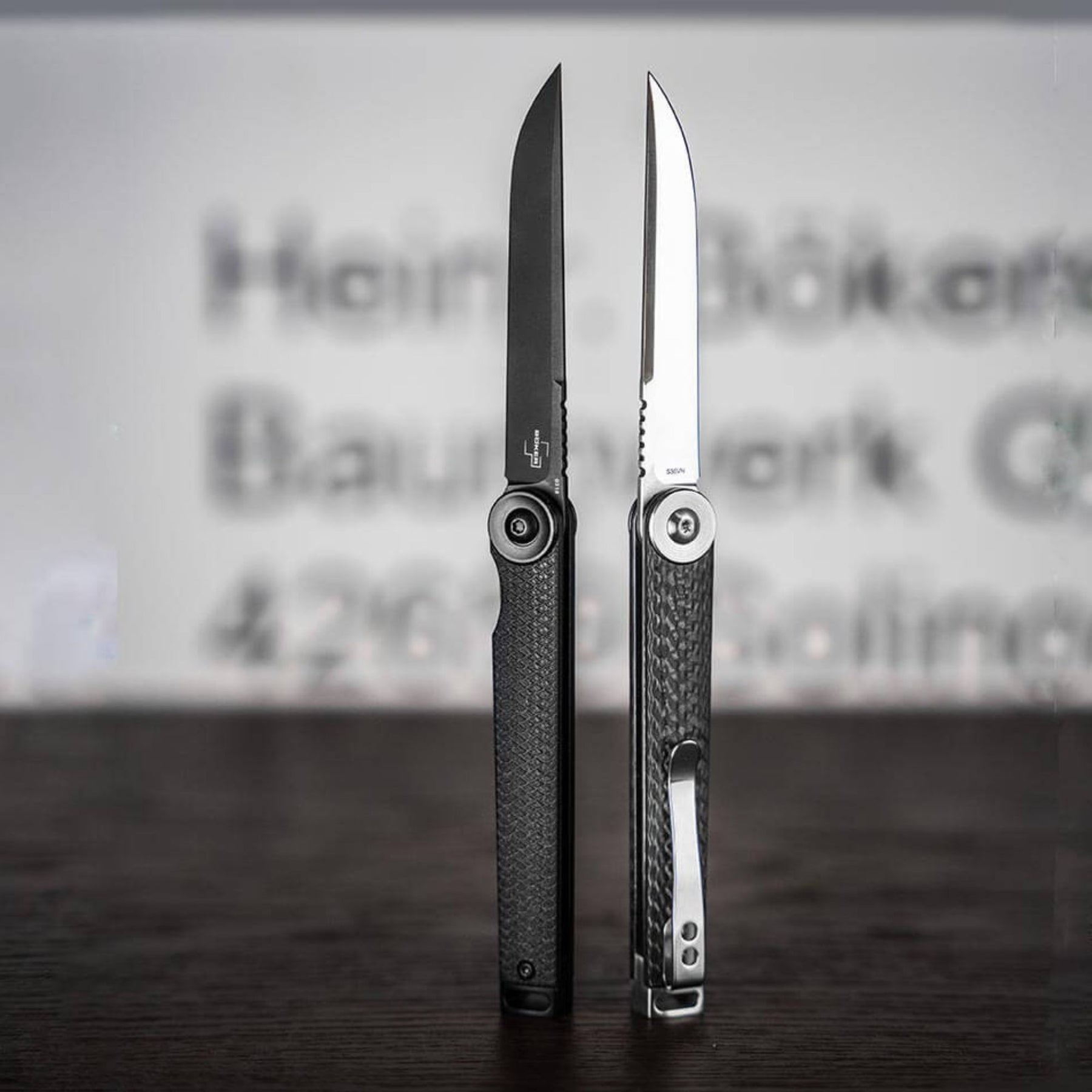 BOKER | KAIZEN CARBON S35VN - Coltello chiudibile EDC