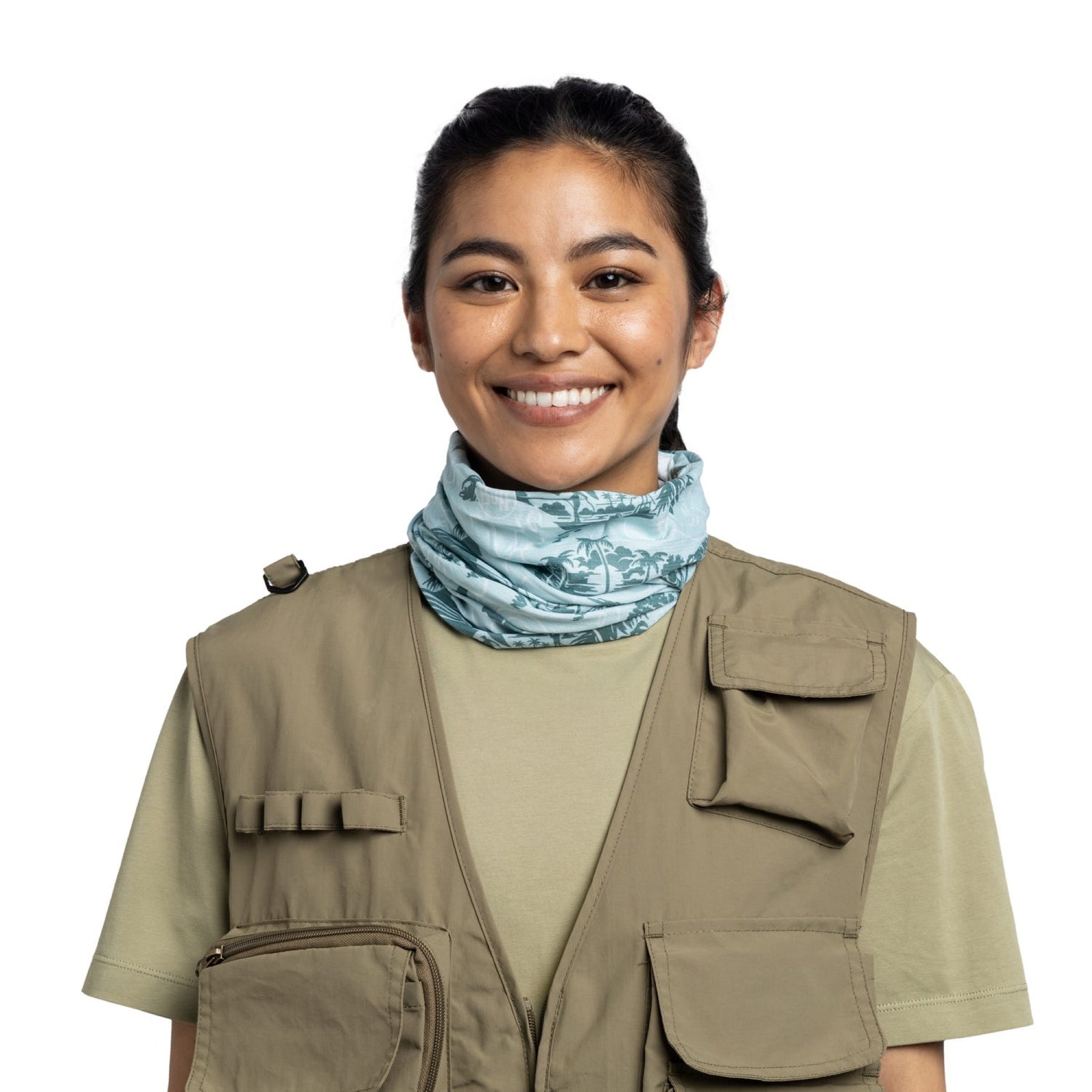 BUFF | COOLNET UV NECKWEAR - LAKE RIVER SALT - Scaldacollo con protezione solare