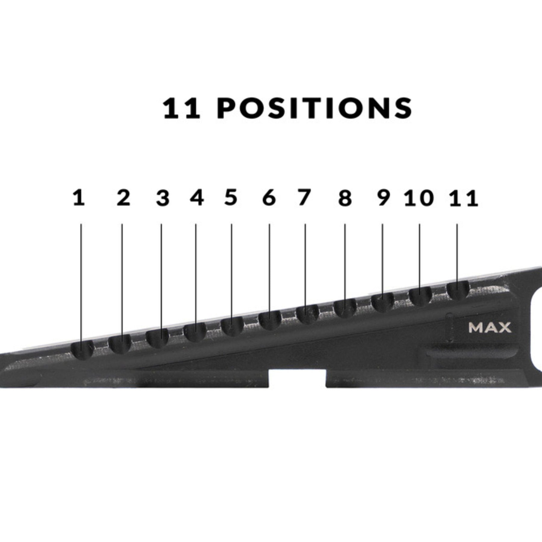 STRIKE IND. | VARIABLE OPTIC MOUNT FOR AIMPOINT MICRO STANDARD - Supporto rialzato per ottica