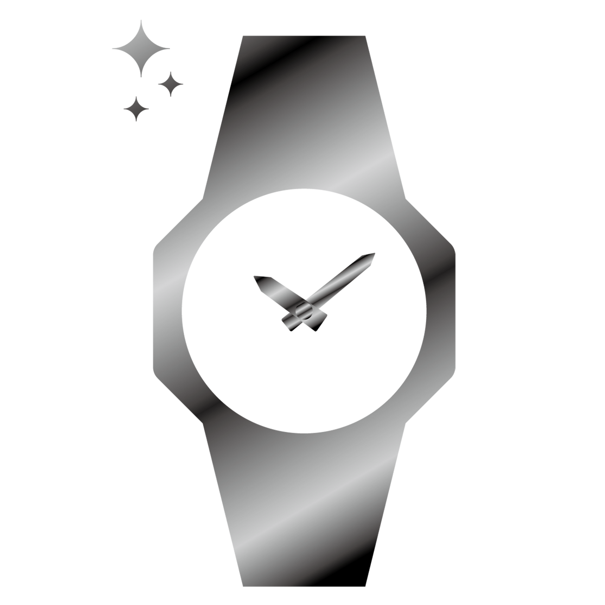 casio icona metallo lucido pregiato