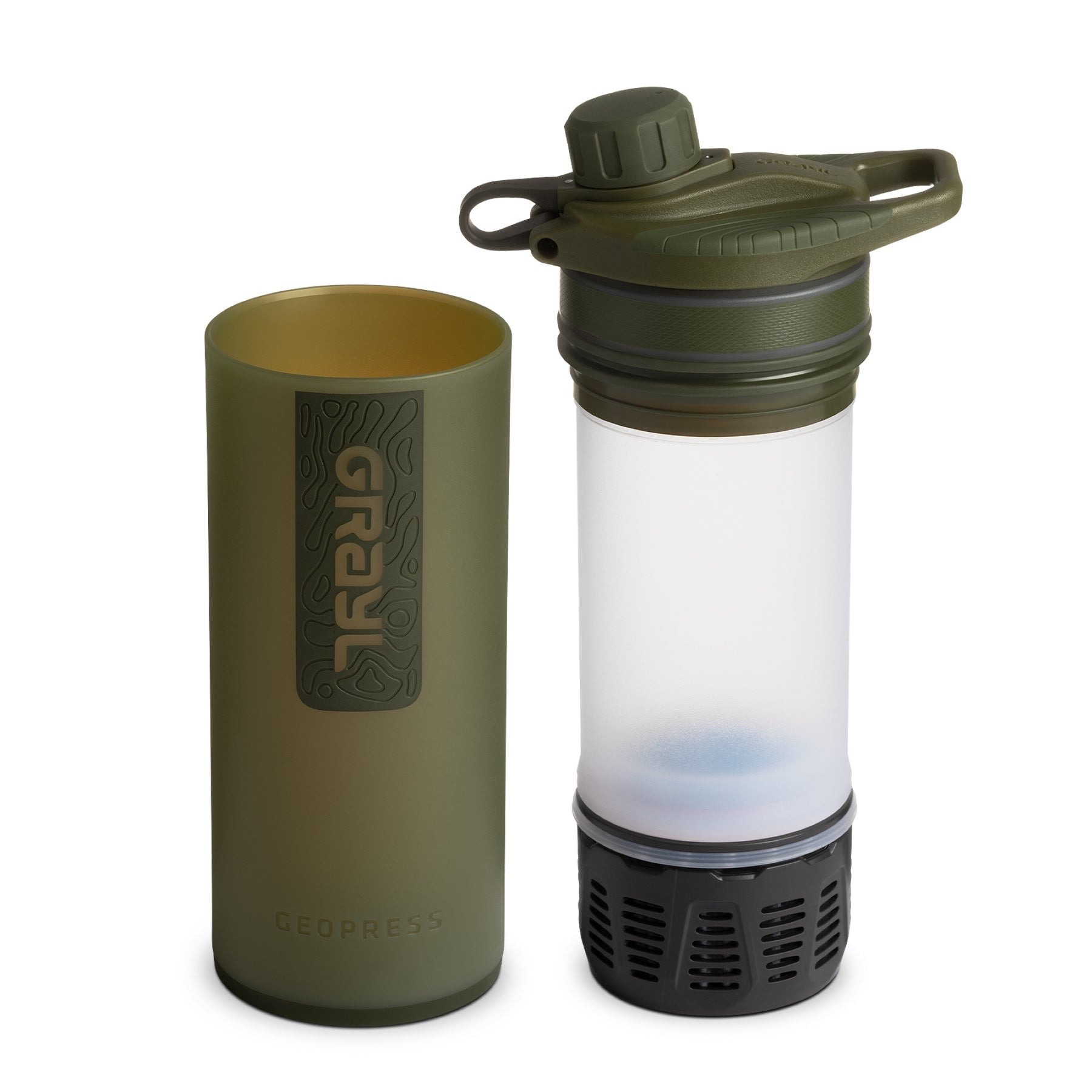Grayl GeoPress Purifier - Borraccia potabilizzante da 710 ml