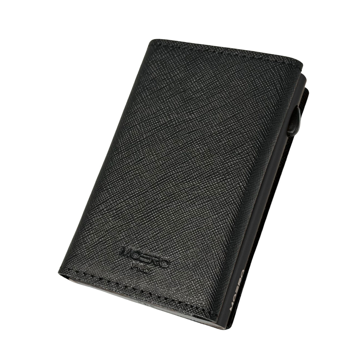 MOERO | PRO ZIP SAFFIANO BLACK - Portafoglio