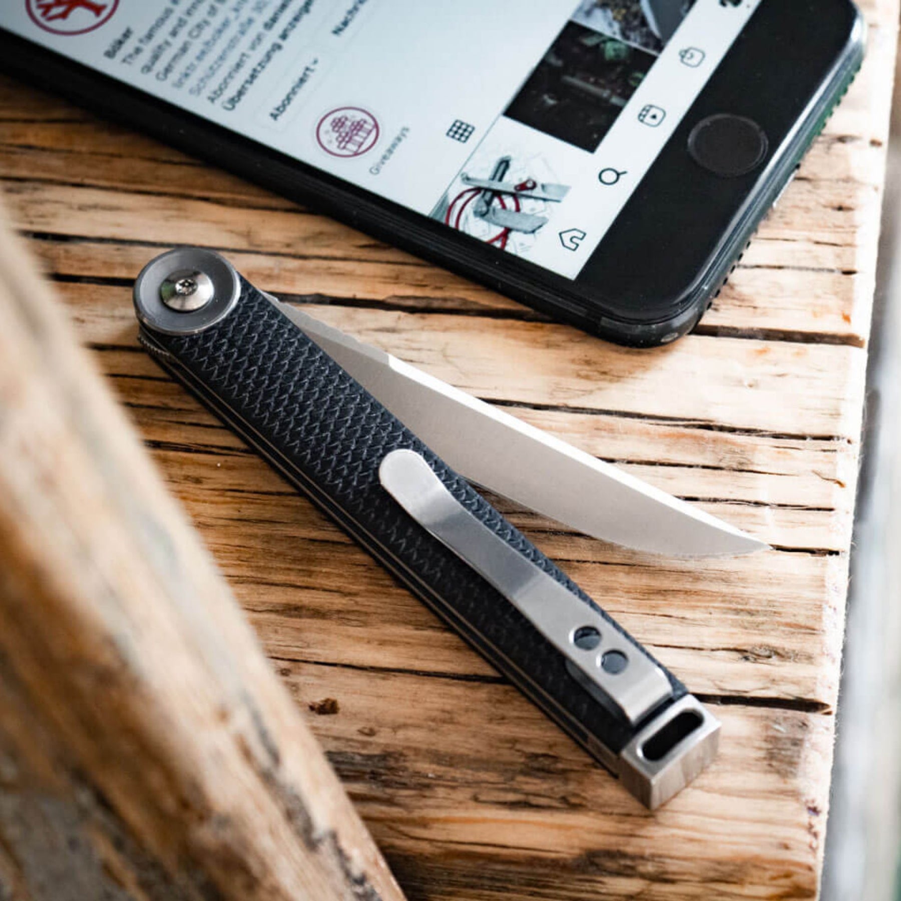 BOKER | KAIZEN BLACK G10 - Coltello chiudibile EDC