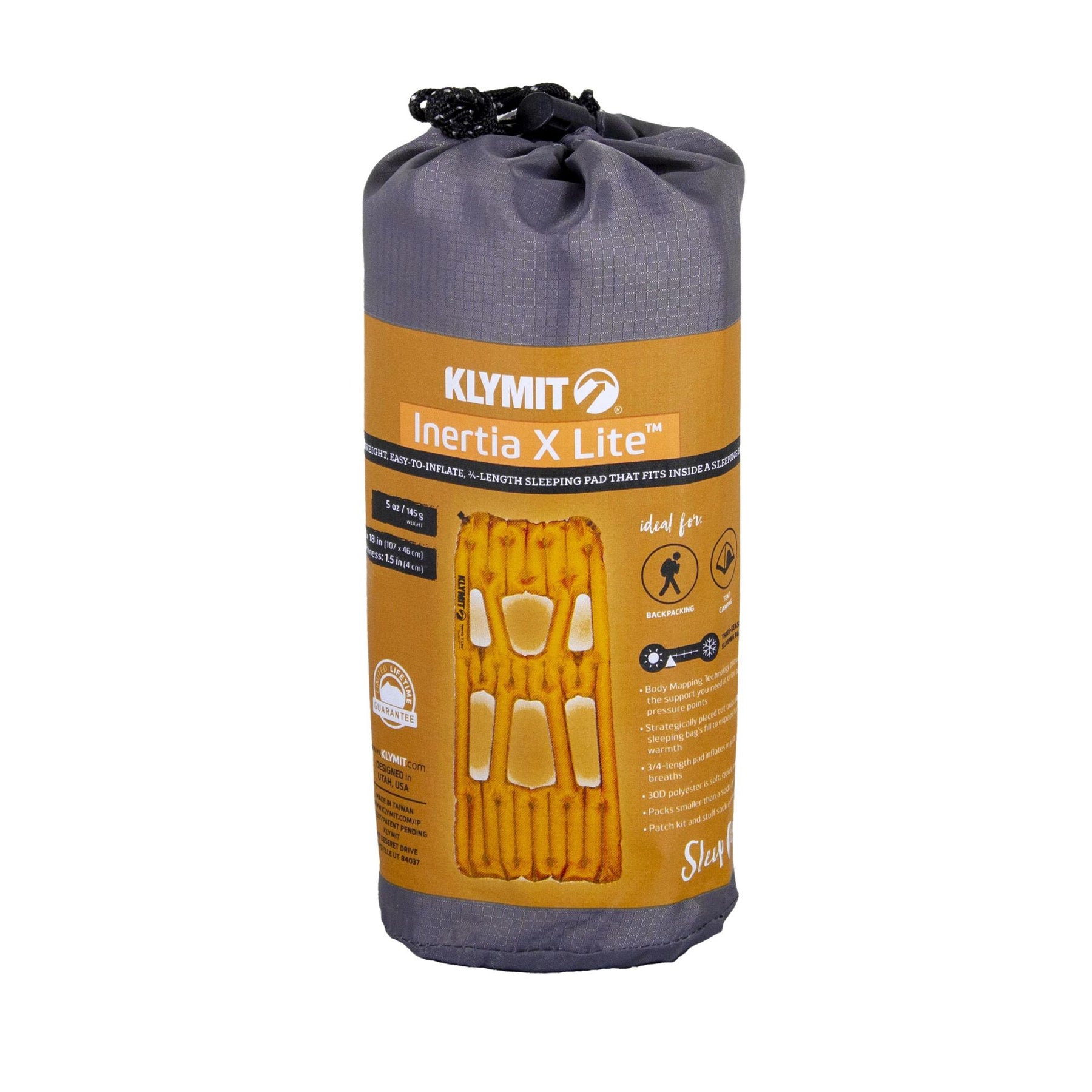 KLYMIT | INERTIA X LITE SLEEPING PAD - Materassino gonfiabile