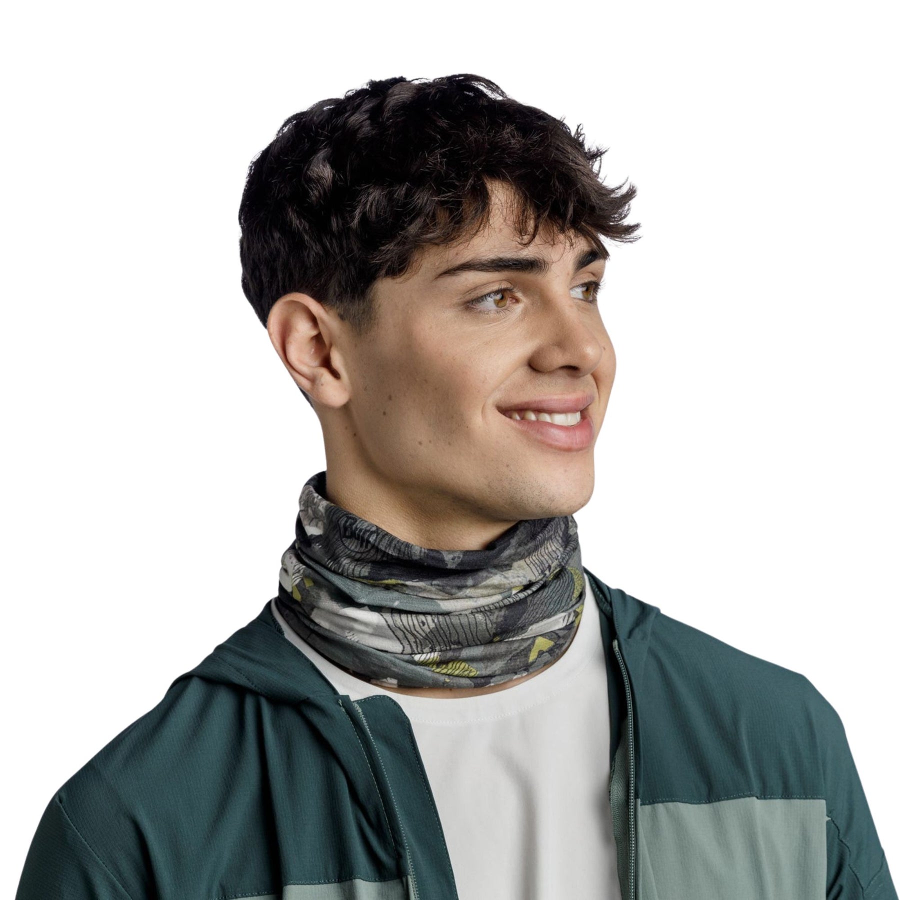 BUFF | COOLNET UV NECKWEAR - FOREST HETCH - Scaldacollo con protezione solare