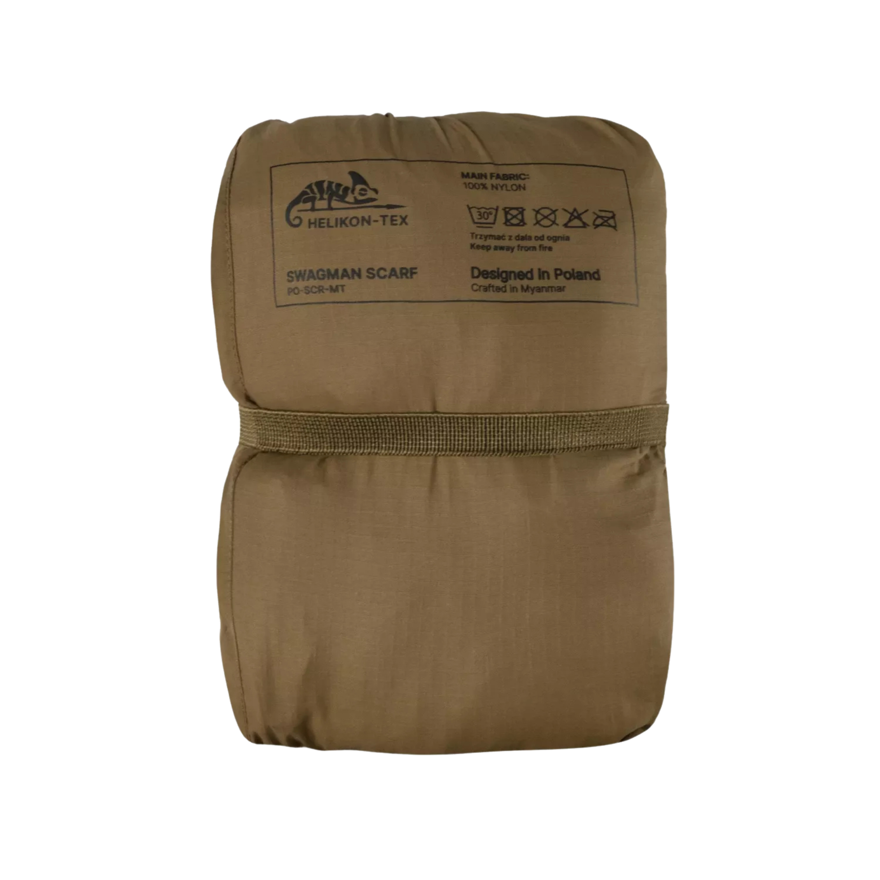 Helikon-Tex Swagman Scarf, poncho / sciarpa multifunzione da sopravvivenza, coperta leggera per outdoor e bivacco, SU BACKPACCO.IT
