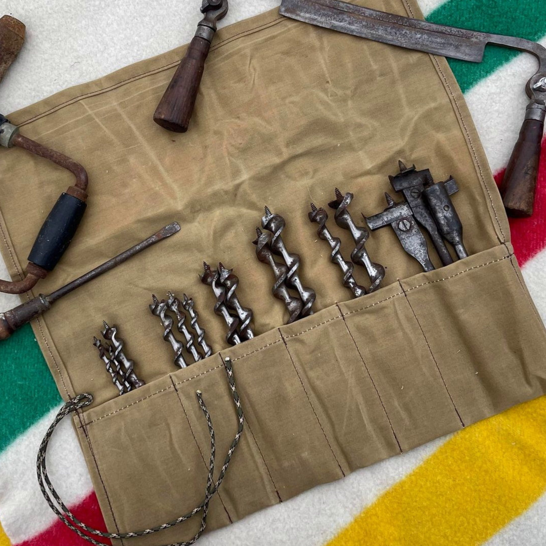 CAMPCRAFT | BUSHCRAFT TOOL ROLL - Custodia per attrezzi
