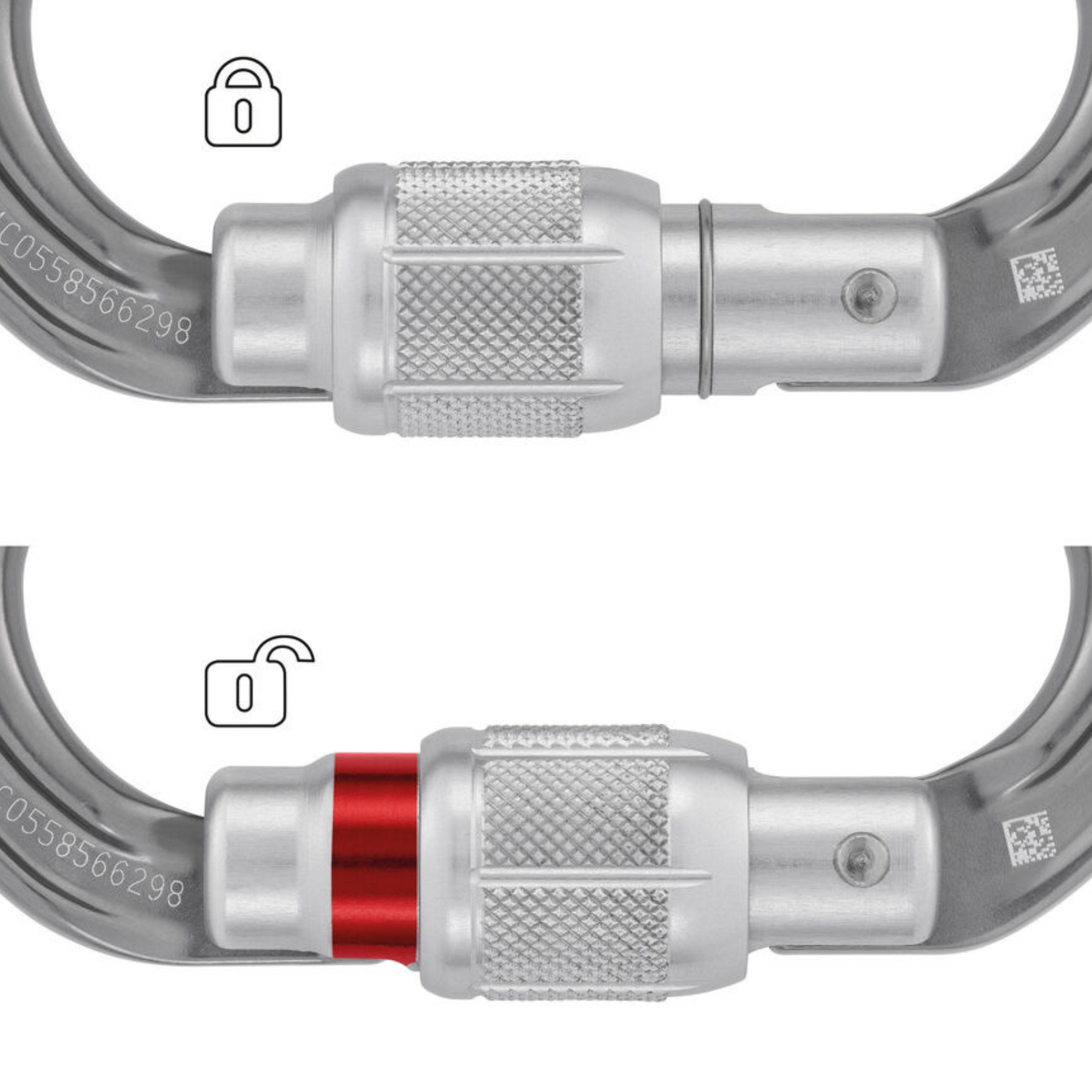 PETZL | OMNI - Moschettone semicircolare multidirezionale, versione 2025