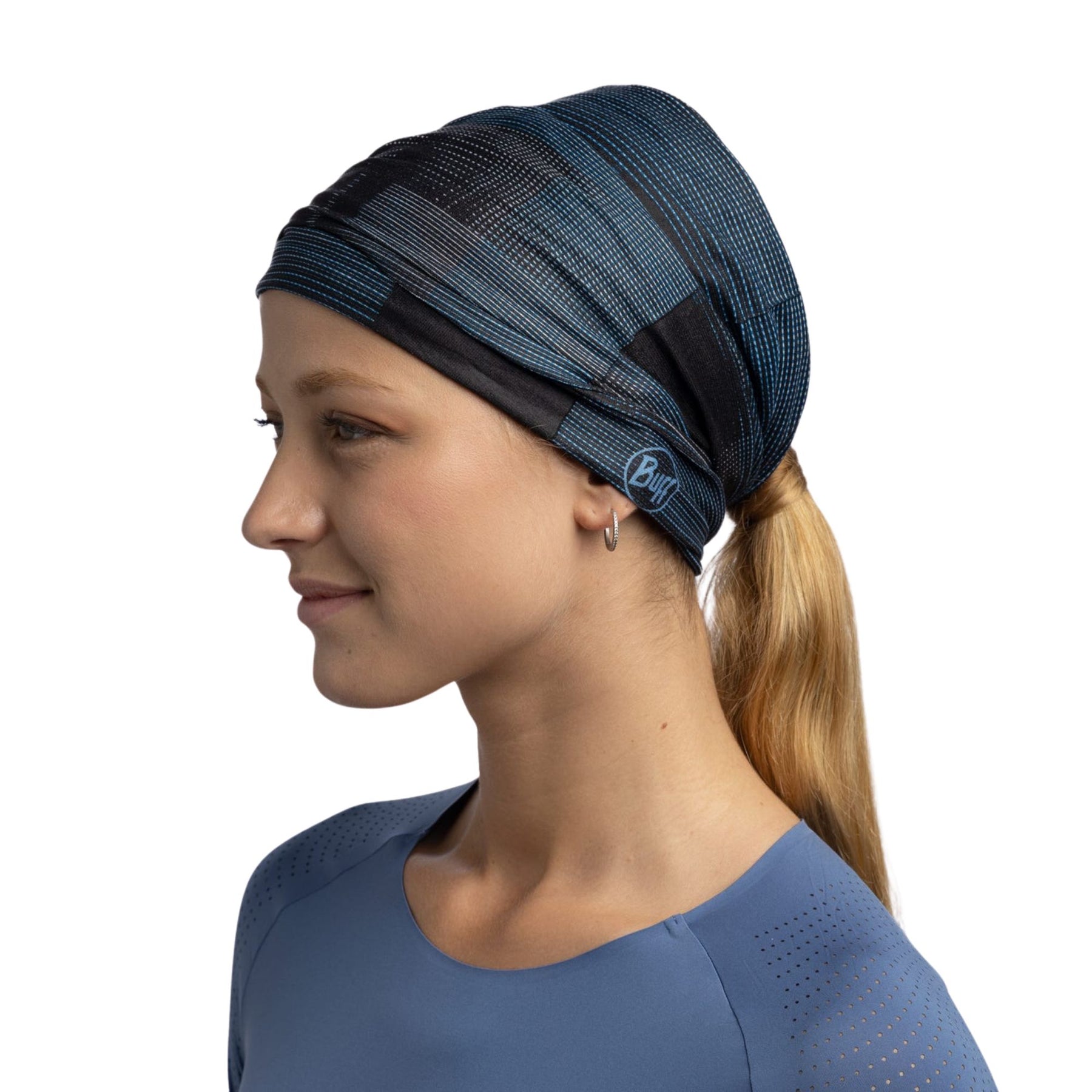 BUFF | COOLNET UV NECKWEAR - MALC NIGHT BLUE - Scaldacollo con protezione solare
