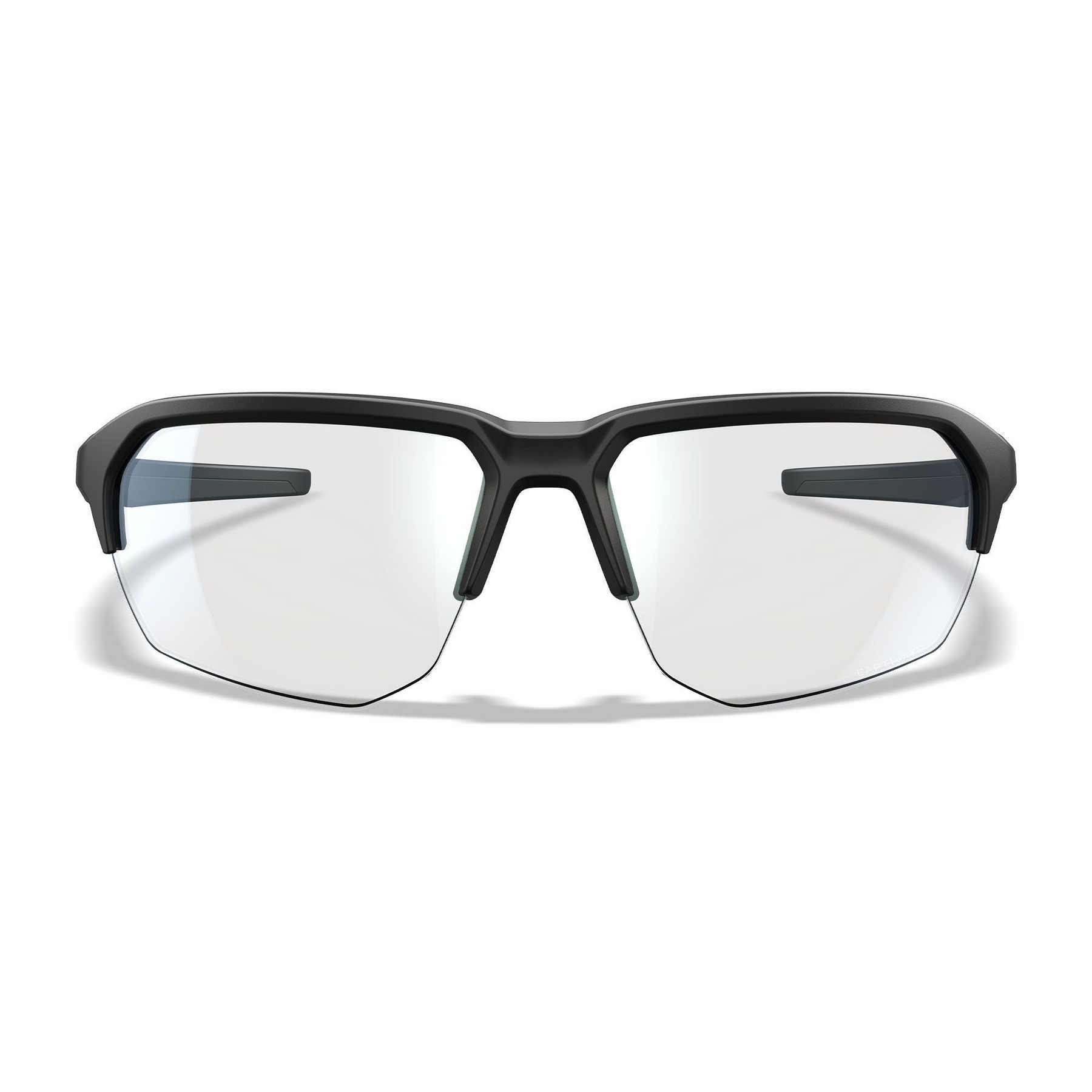 Occhiali da sole balistici Wiley X WX JAKL CHJKL08 con lenti intercambiabili CAPTIVATE Grey, Clear e Rust, montatura Nero Opaco in nylon Triloid™, protezione UV 100%, certificazione ANSI Z87.1+ per impatti ad alta velocità, ideali per attività tattiche e outdoor, su backpacco.it