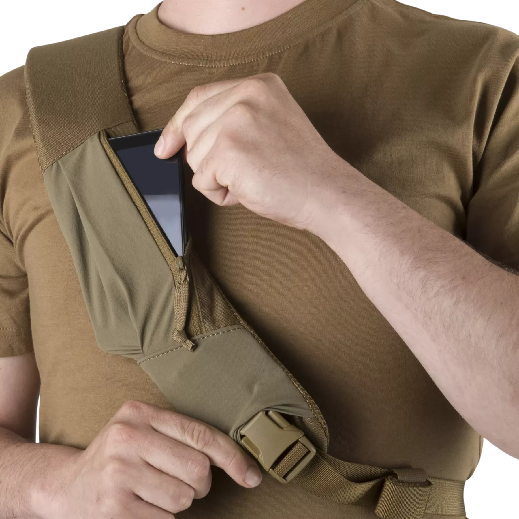 Helikon-Tex EDC Sling Backpack, zaino monospalla tattico da 8 litri, borsa a tracolla con design a goccia, ideale per trasporto quotidiano (EDC) e uso tattico, su backpacco.it