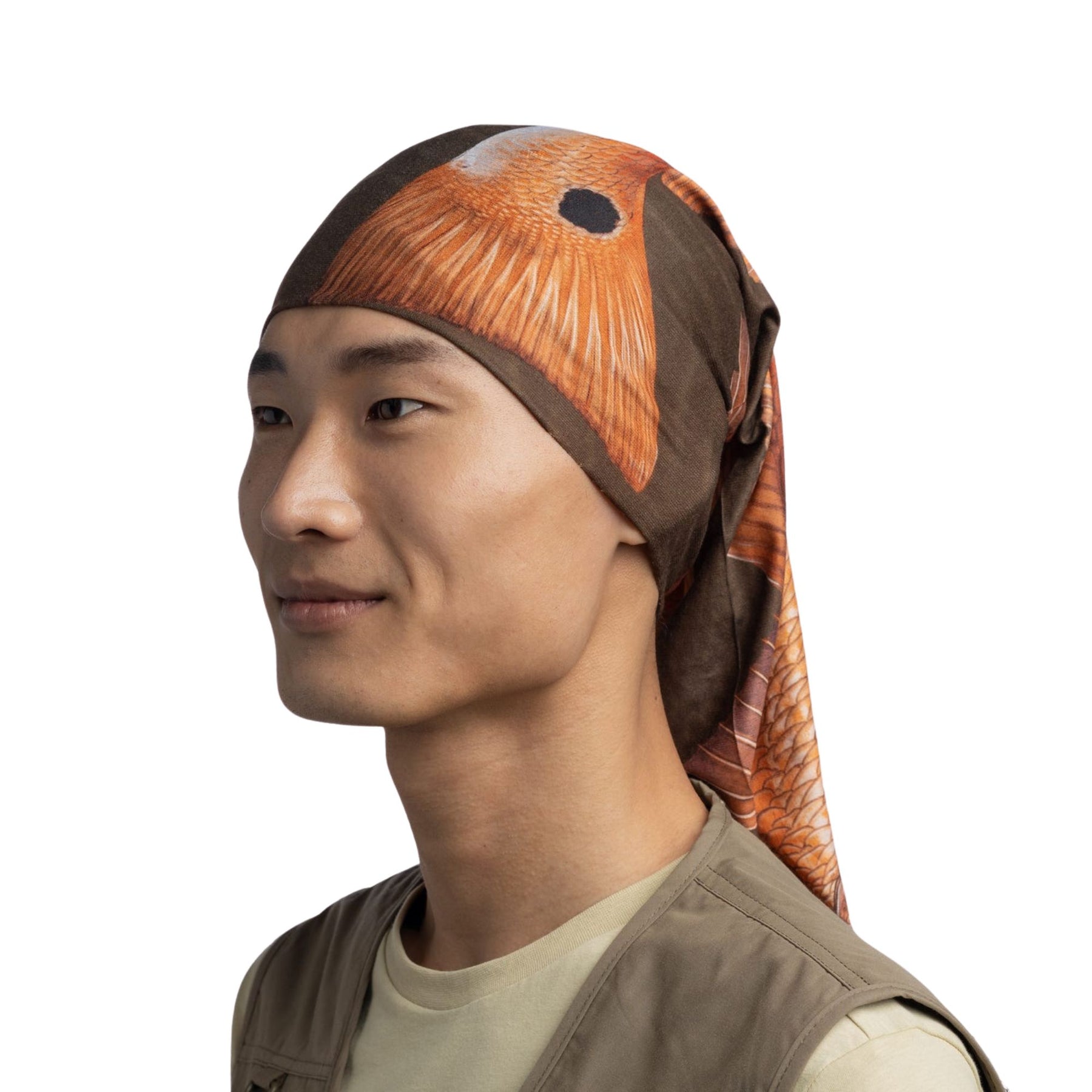 BUFF | COOLNET UV NECKWEAR - ABACHAR REDFISH BROWN - Scaldacollo con protezione solare