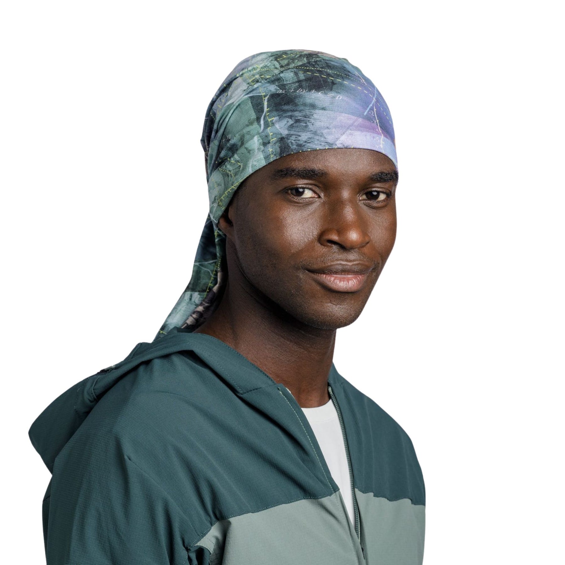 BUFF | COOLNET UV NECKWEAR - GREEN CAMPAST - Scaldacollo con protezione solare