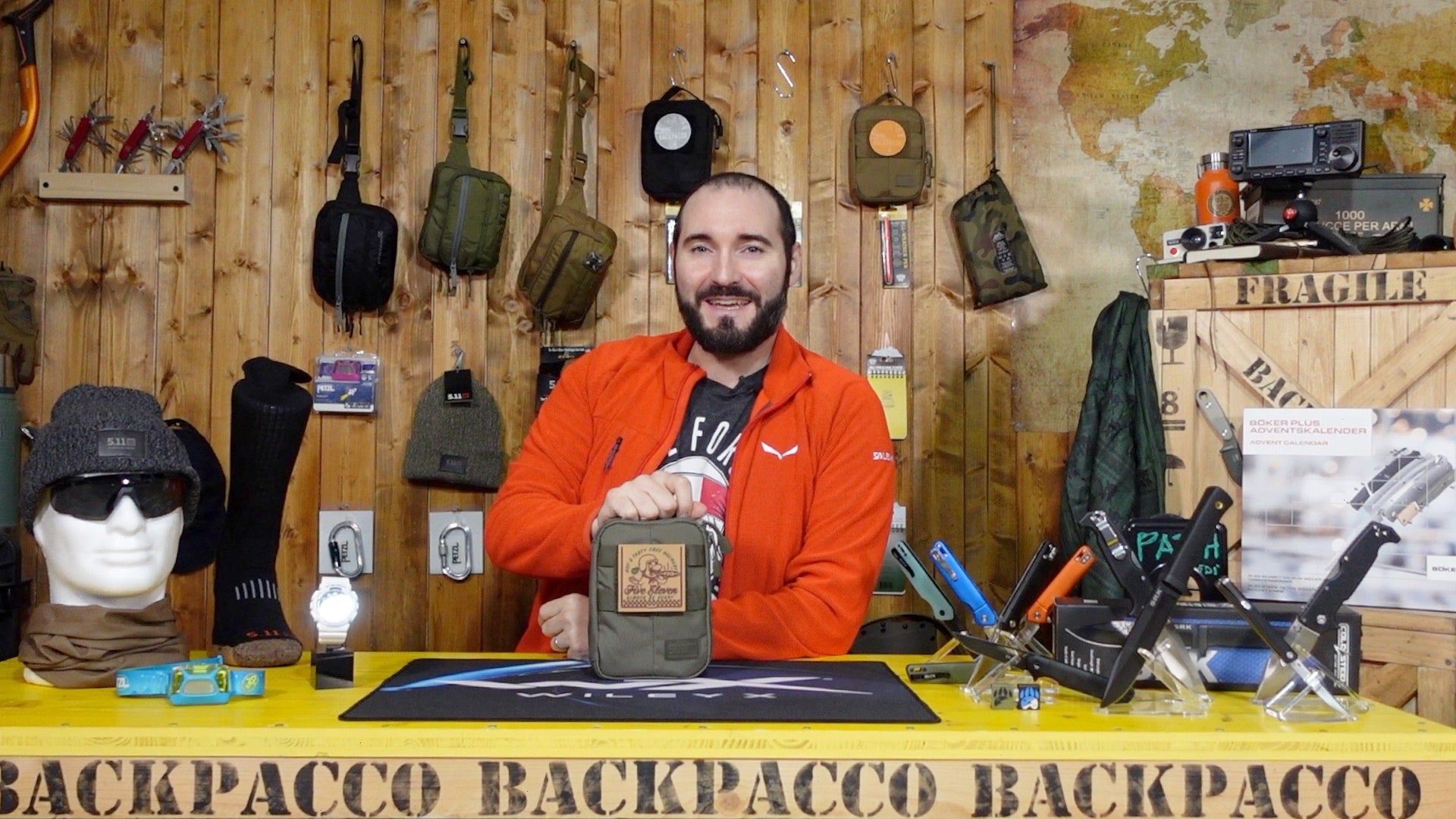 Paolo di Backpacco spiega la Egor pouch Lima di 5.11