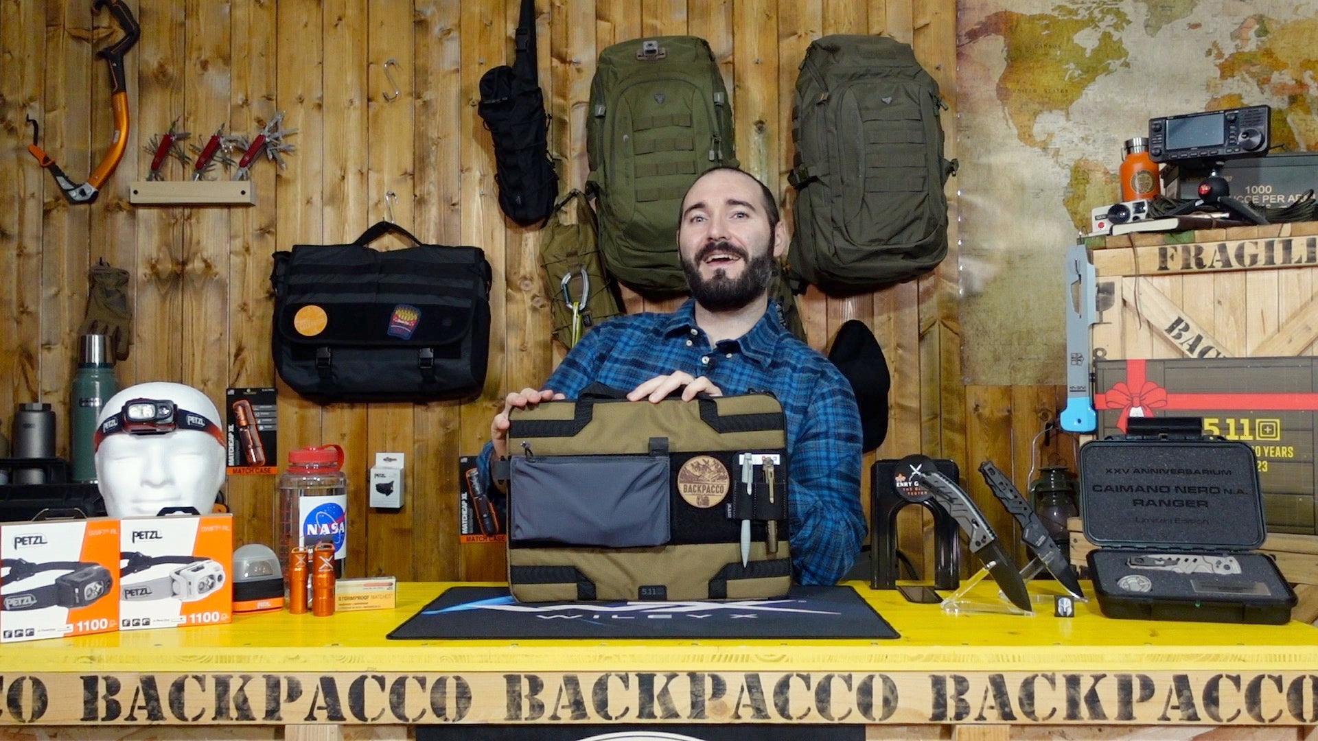 Paolo di Backpacco spiega il rapid laptop case di 5.11