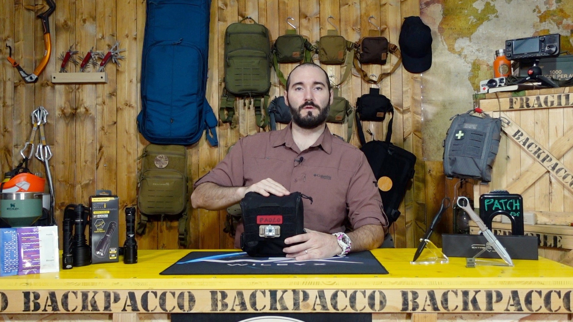 Paolo di Backpacco spiega UCR Thigh Rig e Thigh Rig di 5.11