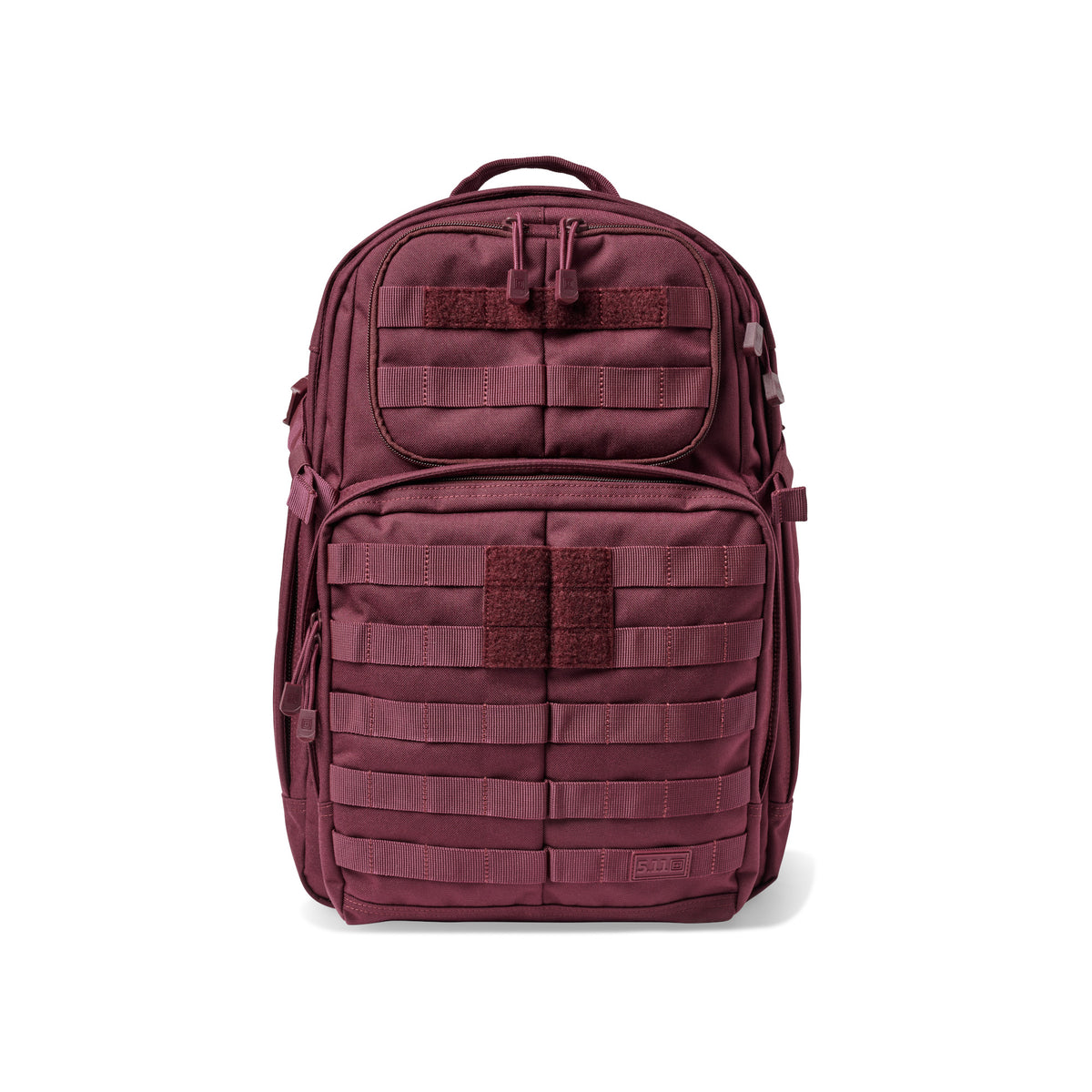 5.11 Tactical Rush24 2.0: Zaino tattico da 37 litri evoluzione del celebre modello originale. Realizzato in nylon 1050D resistente all'acqua, presenta un ampio scomparto principale con tasca imbottita per laptop fino a 15 pollici, scomparto CCW occultato e tasca per occhiali foderata in pile. Dotato di sistema MOLLE avvolgente, cinghie di compressione e spallacci ergonomici per il massimo comfort operativo.