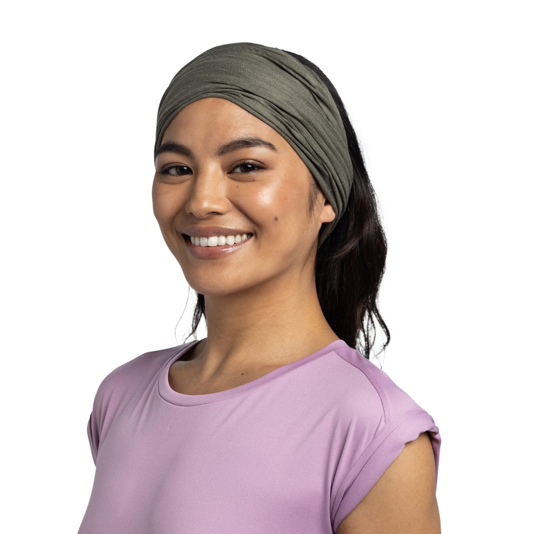 BUFF | COOLNET UV NECKWEAR - SOLID KHAKI - Scaldacollo con protezione solare