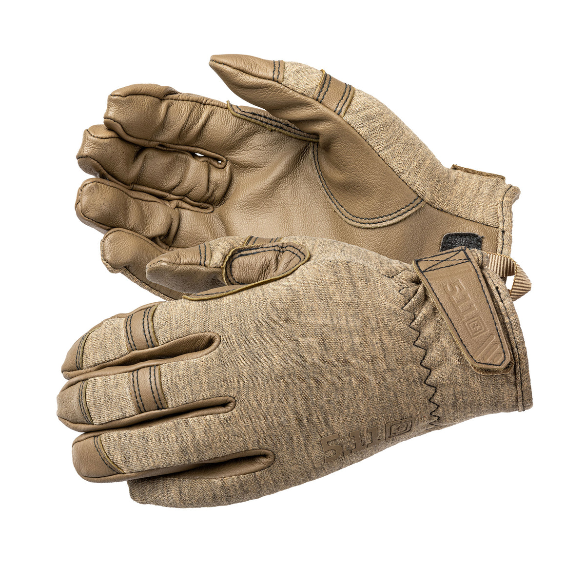 5.11 Halon FR Glove, guanti tattici ignifughi, guanti protettivi con palmo in pelle di capra per militari e operatori, resistenti al calore