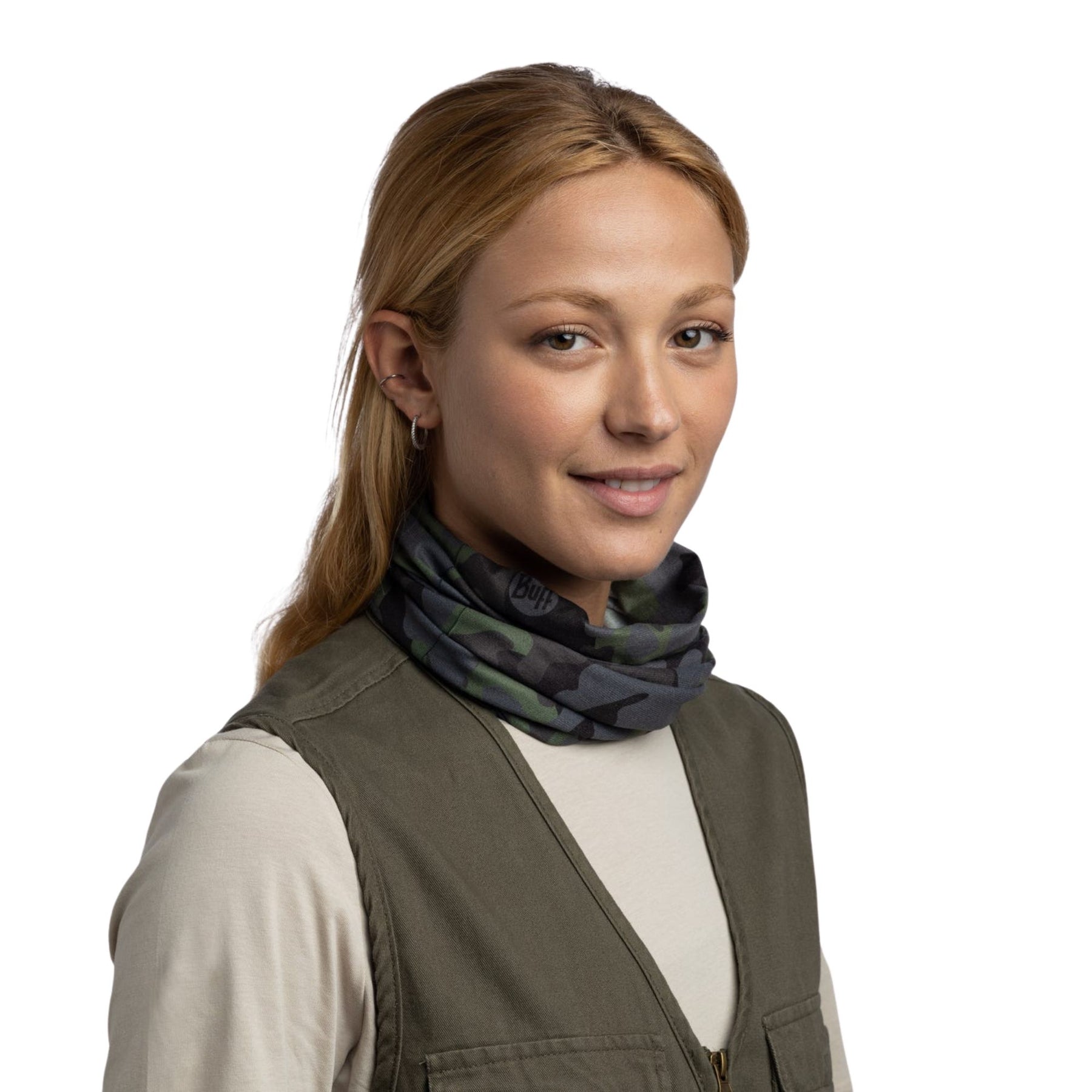 BUFF | COOLNET UV NECKWEAR - ENOB STEEL - Scaldacollo con protezione solare