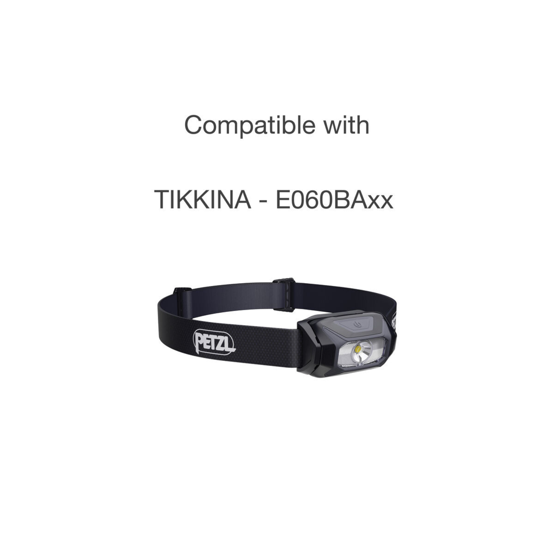 Petzl Spare Headband, fascia elastica di ricambio per torce frontali Petzl Tikkina, Tikka e Actik, su backpacco.it