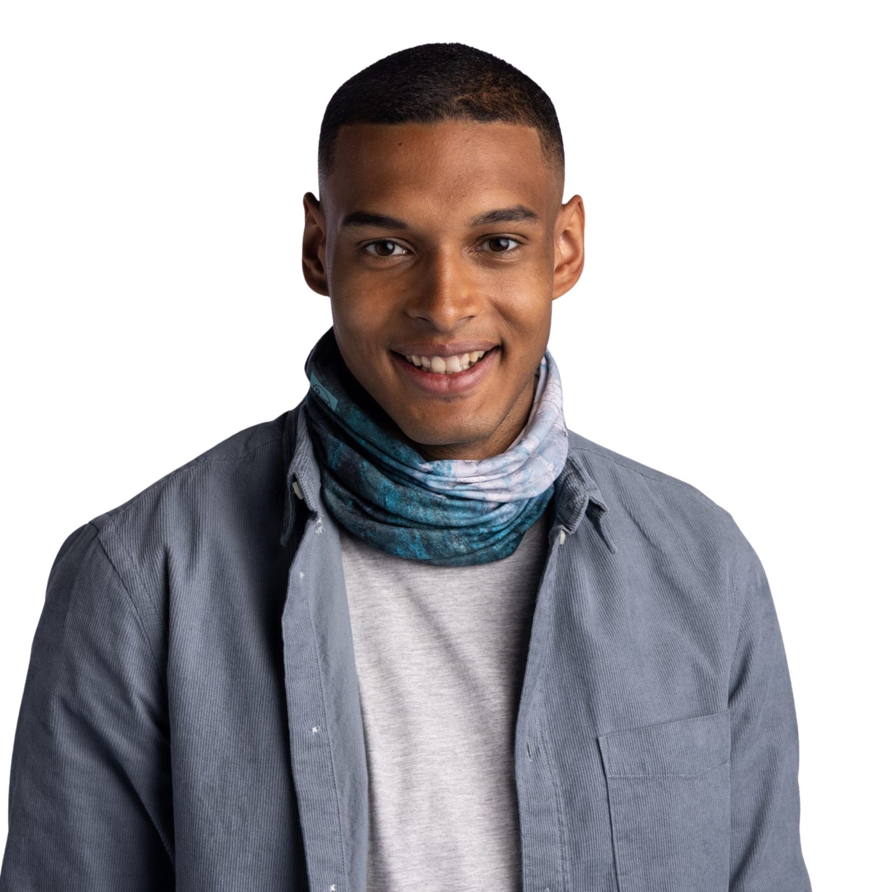 BUFF | COOLNET UV NECKWEAR - WATSEA BLUE SURFRIDER - Scaldacollo con protezione solare