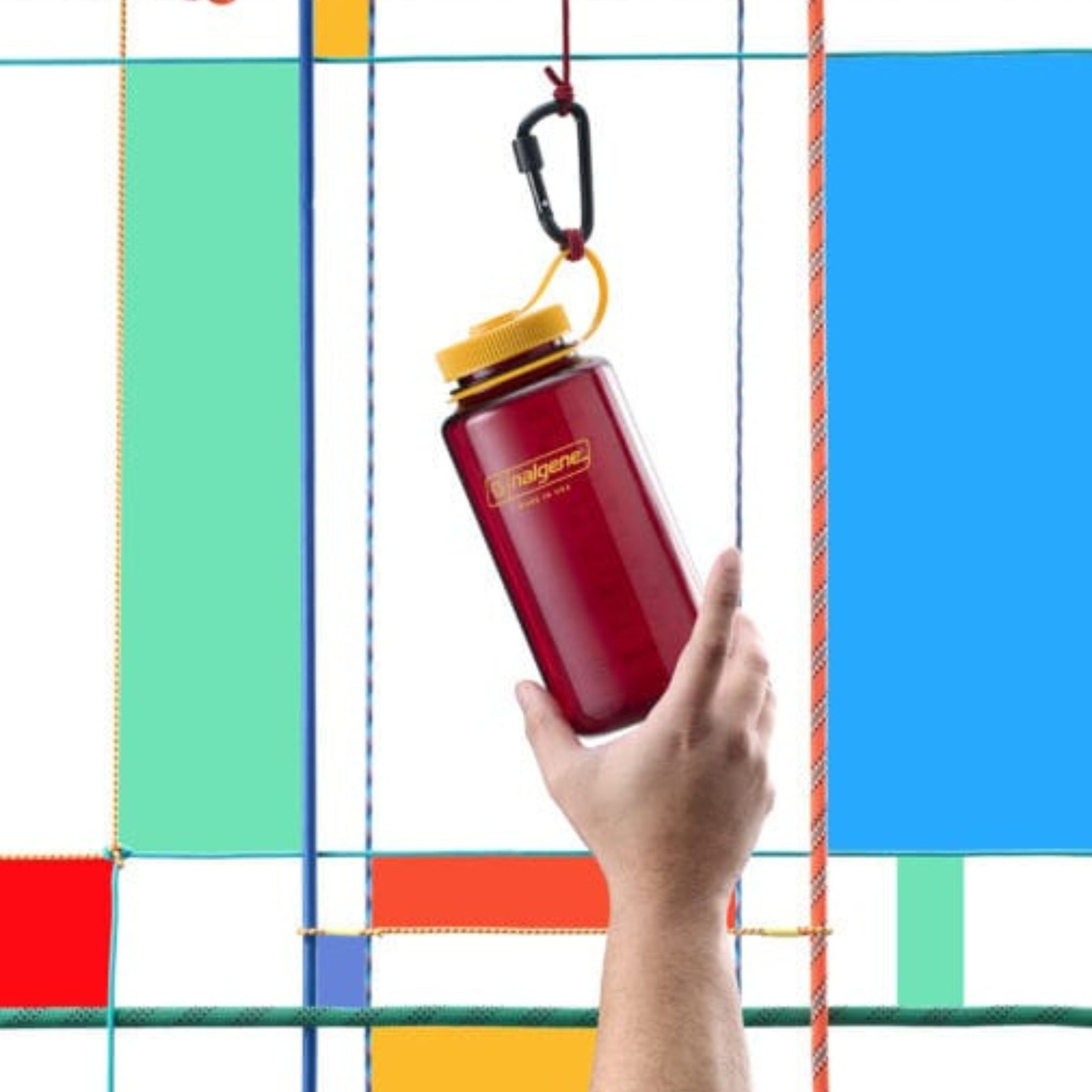 NALGENE | WIDE MOUTH SUSTAIN WATER BOTTLE Laker - Borraccia a bocca larga 0.94 L