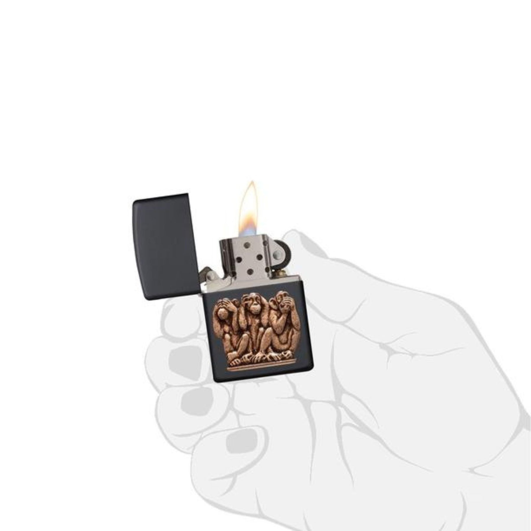 Zippo | Three Mokeys