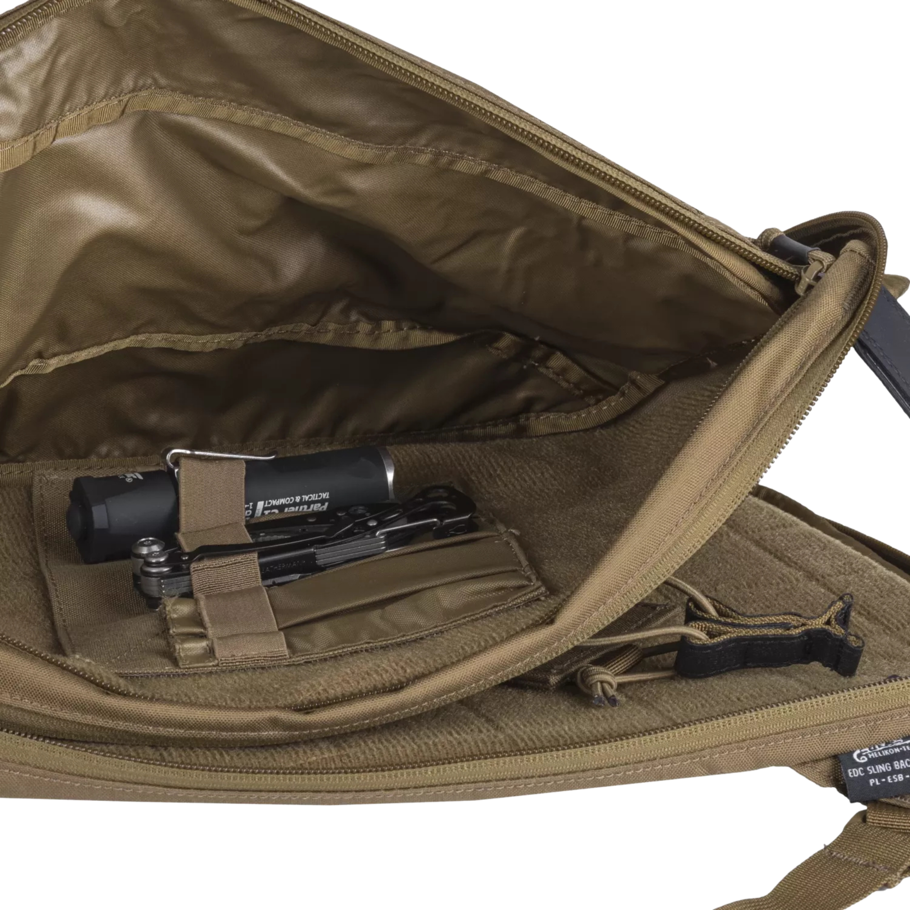 Helikon-Tex EDC Sling Backpack, zaino monospalla tattico da 8 litri, borsa a tracolla con design a goccia, ideale per trasporto quotidiano (EDC) e uso tattico, su backpacco.it