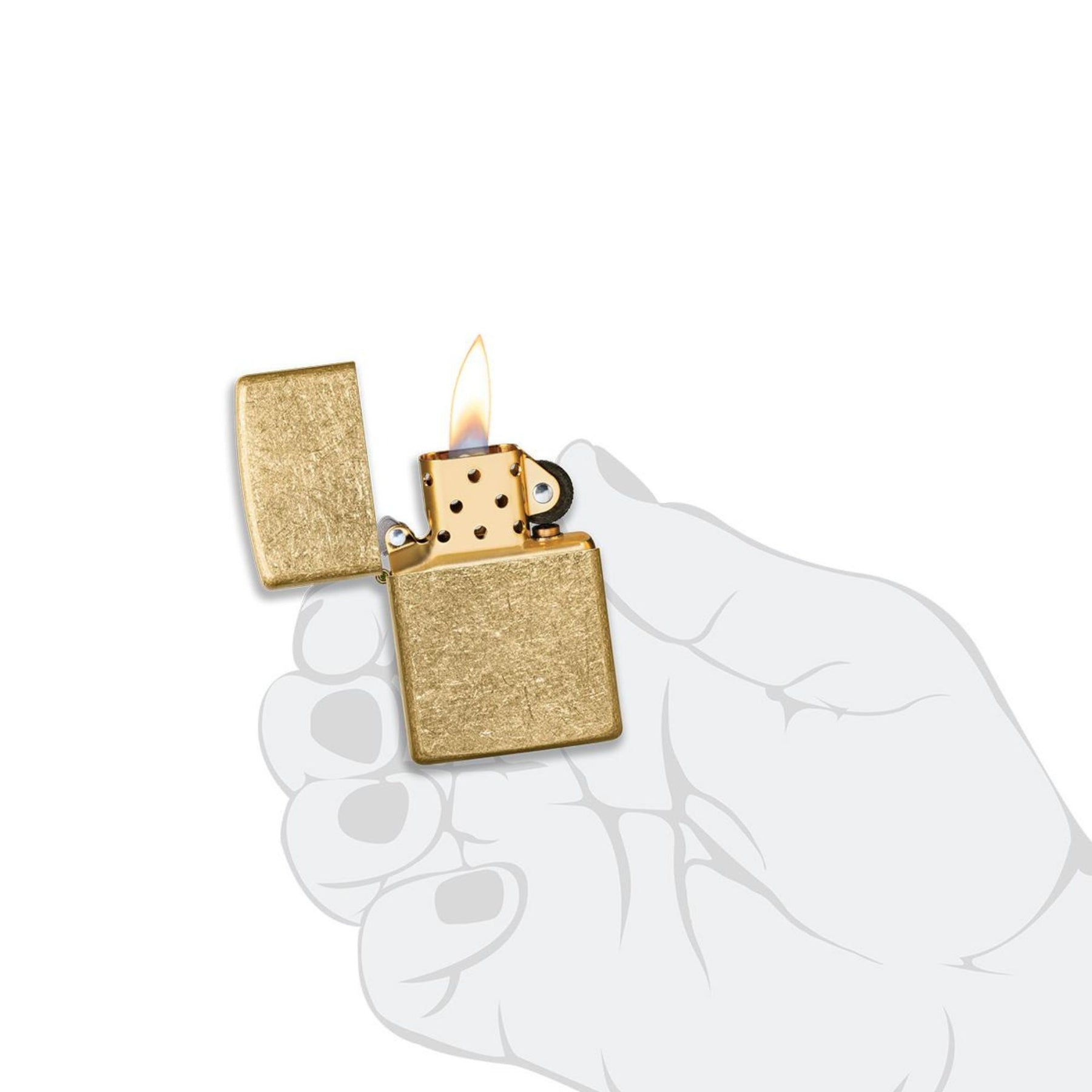 Zippo | Tumbled Brass