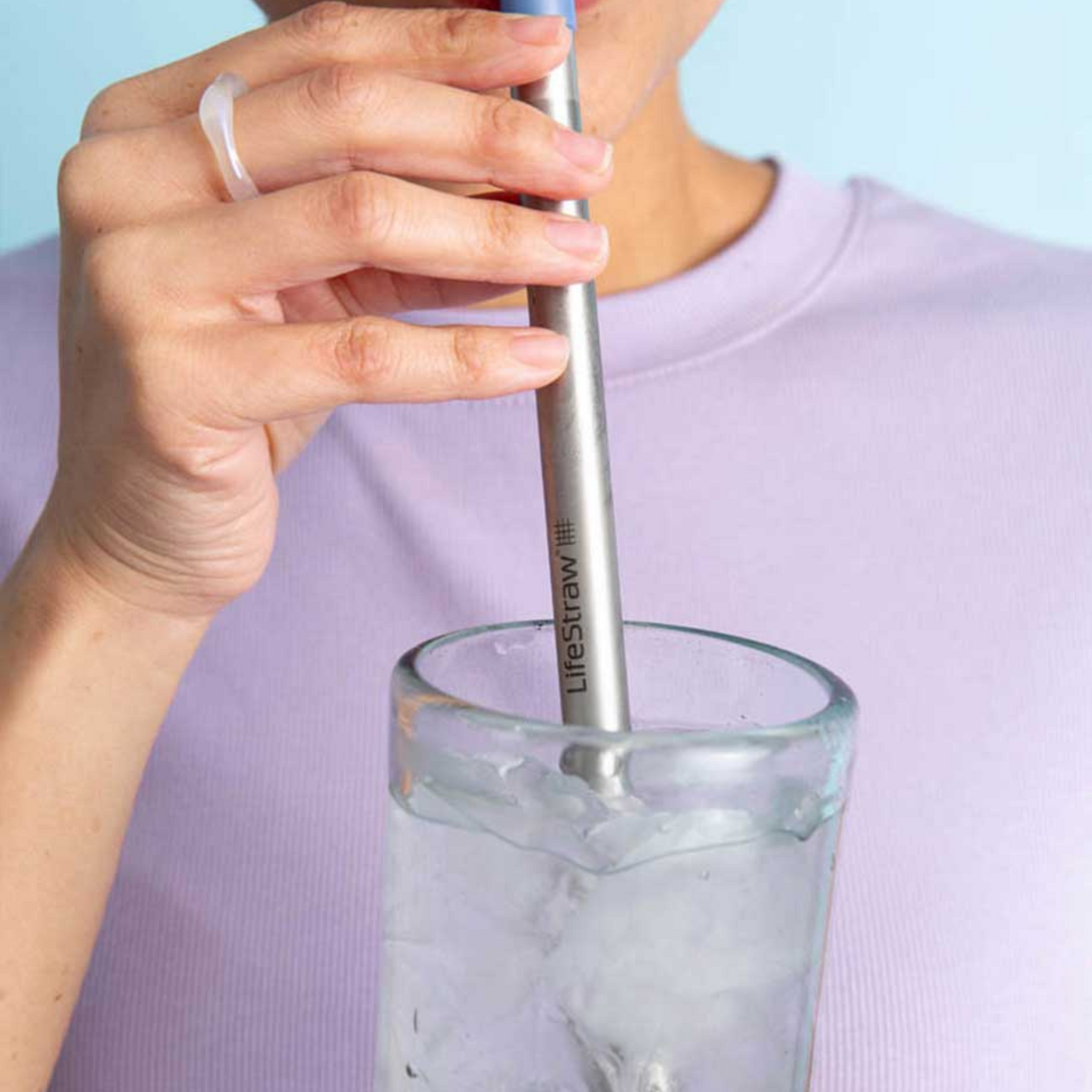 Cannuccia filtrante LifeStraw SIP in acciaio inox per escursioni, viaggi e outdoor - disponibile su backpacco.it