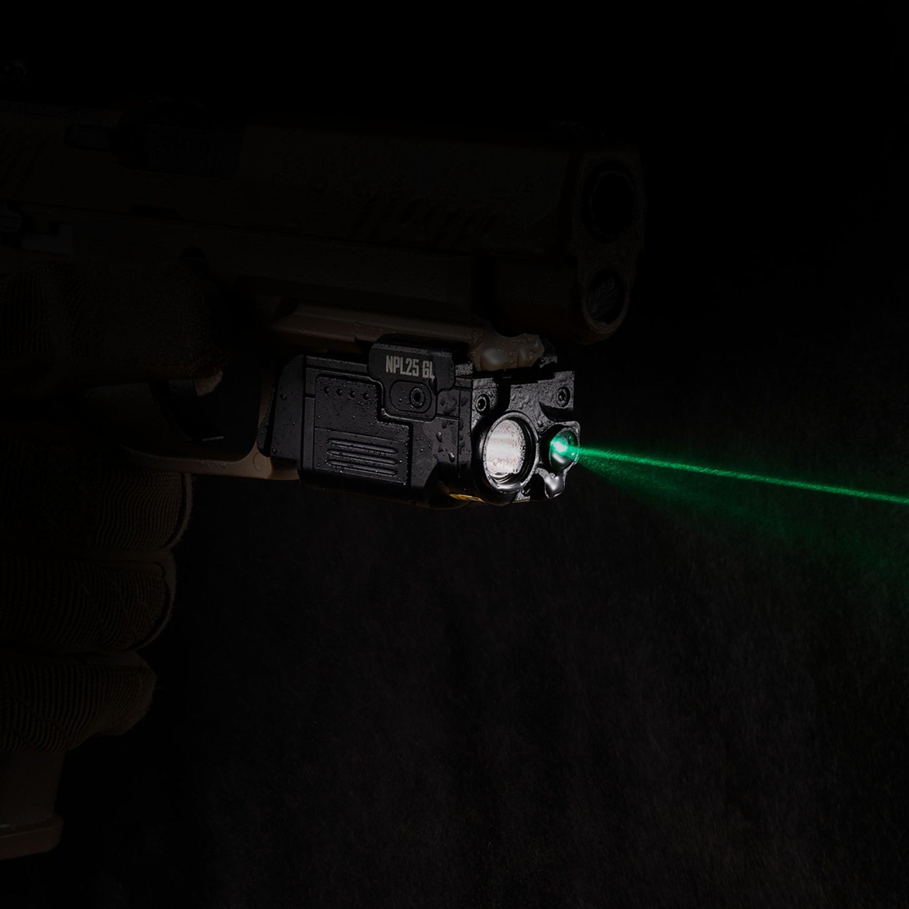 NITECORE | NPL25 GL - Torcia / laser sottocanna da 900 Lumens