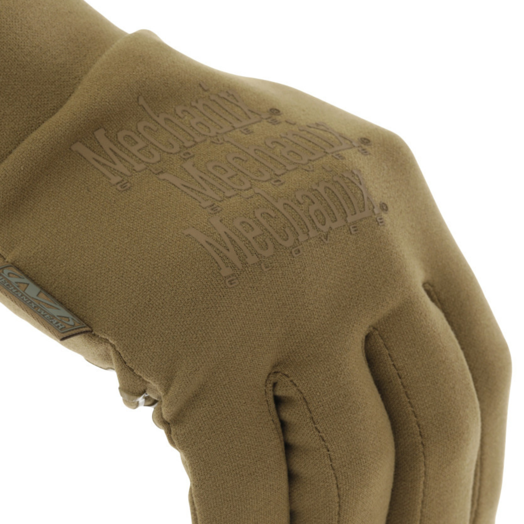 Guanti Mechanix ColdWork Base Layer Coyote, guanti sottili e termici invernali colore marrone coyote, ideali come sottoguanto o per lavori di precisione in climi freddi, SU BACKPACCO.IT