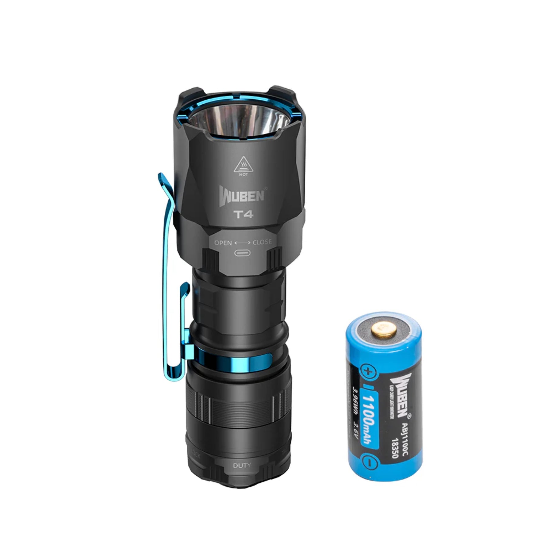 WUBEN | T4 - Torcia tattica da 850 lumens