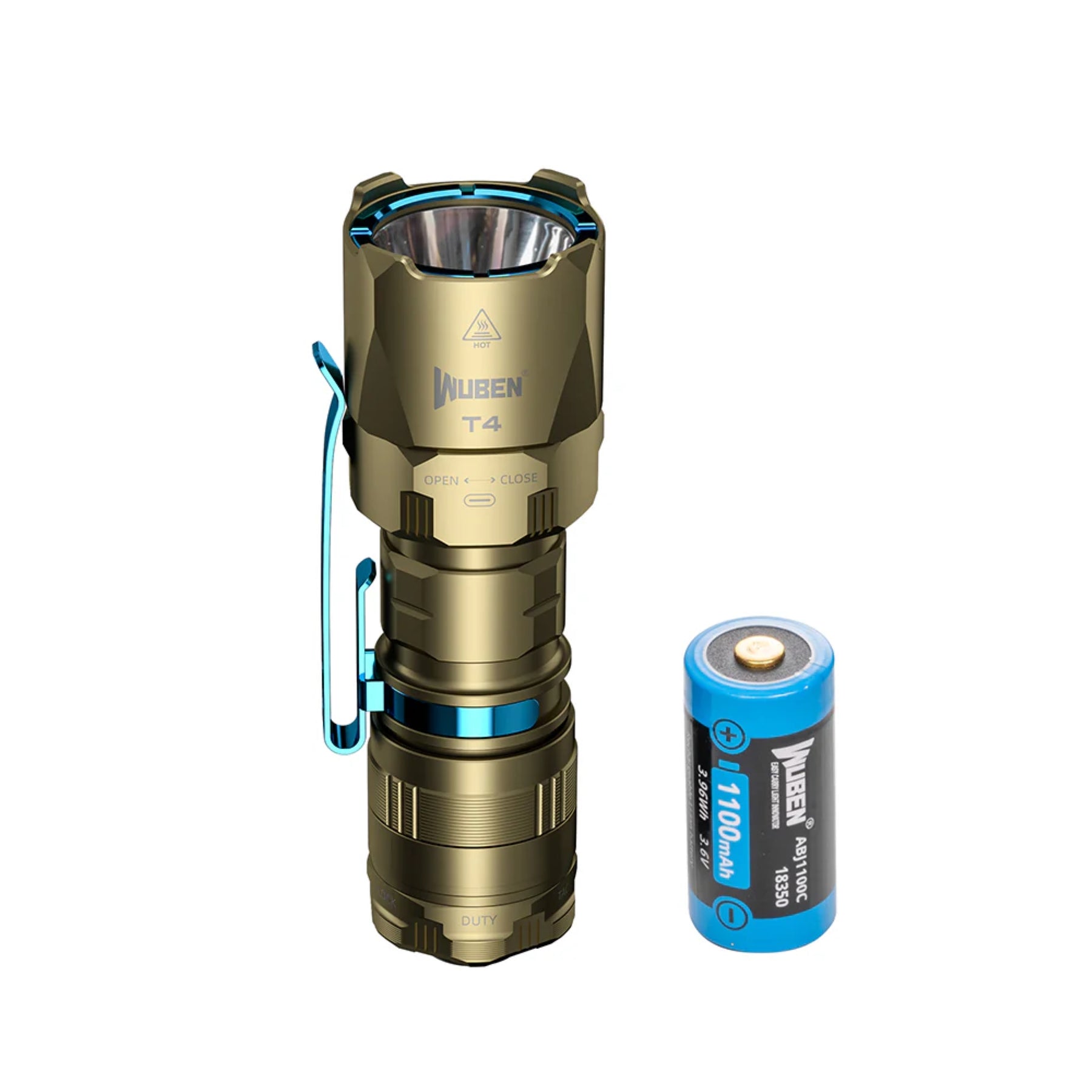 WUBEN | T4 - Torcia tattica da 850 lumens