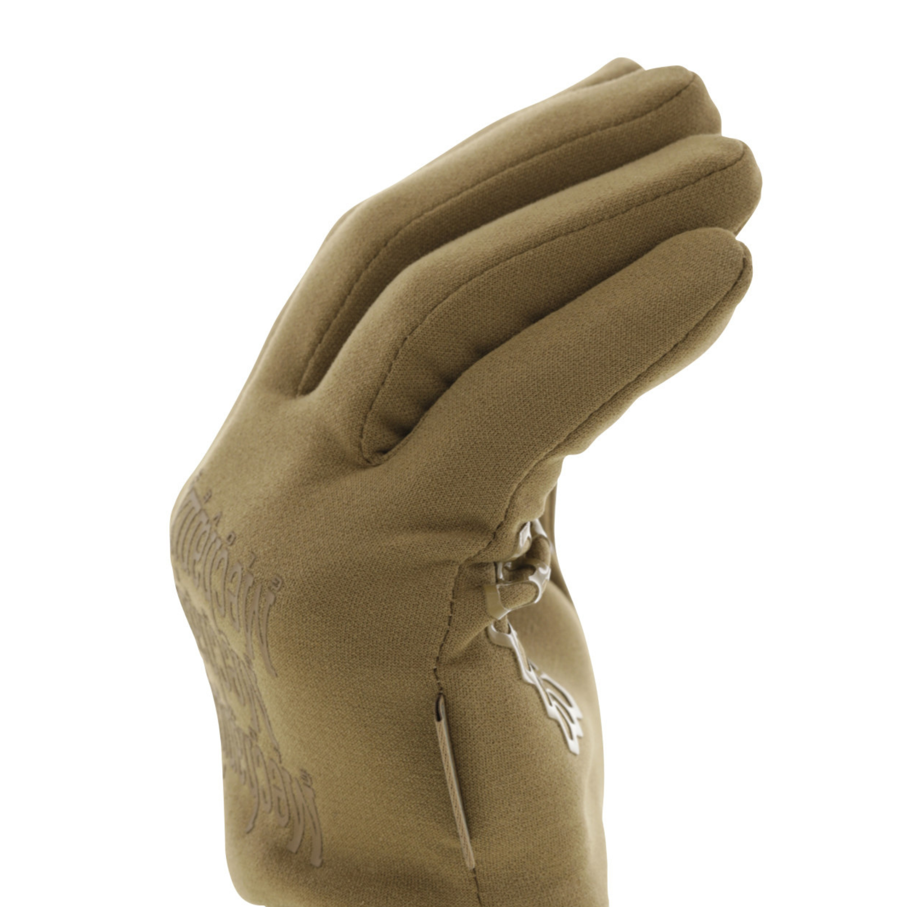 Guanti Mechanix ColdWork Base Layer Coyote, guanti sottili e termici invernali colore marrone coyote, ideali come sottoguanto o per lavori di precisione in climi freddi, SU BACKPACCO.IT