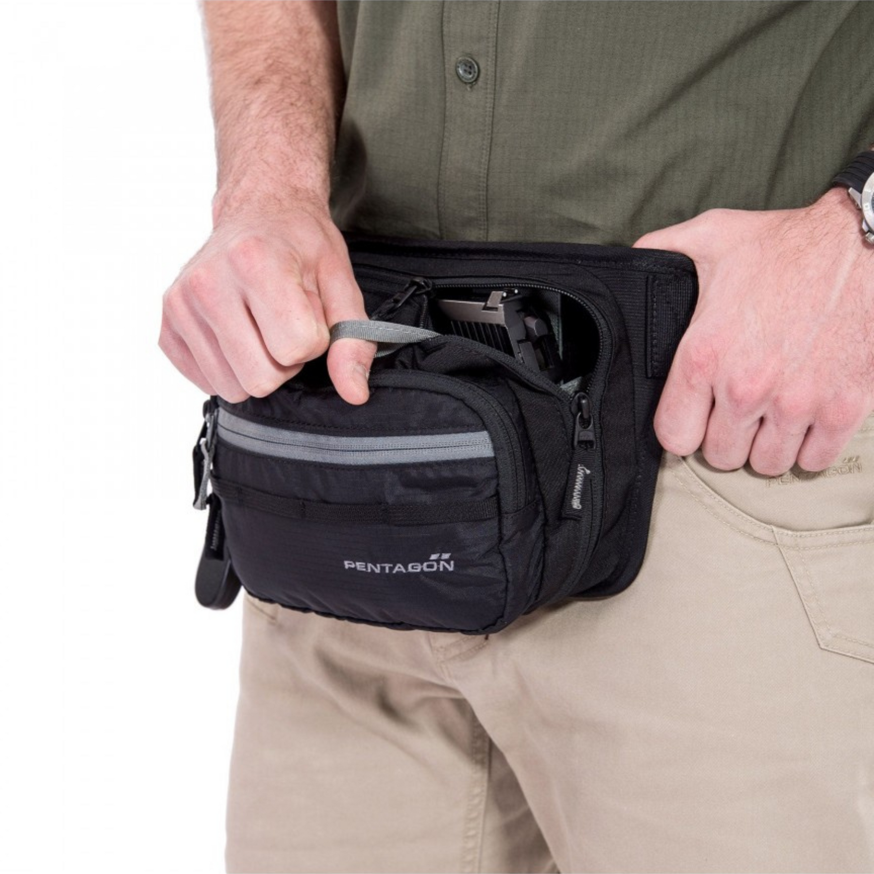 PENTAGON | RUNNER POUCH - Marsupio da 3 L