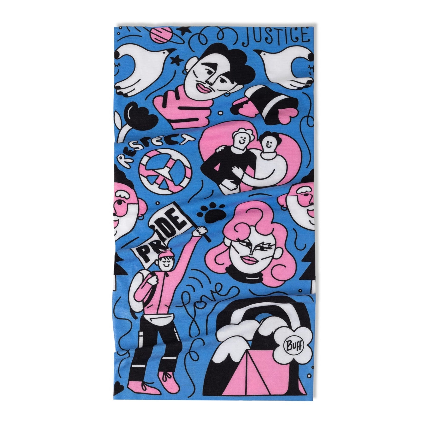 BUFF | COOLNET UV NECKWEAR - LOVE MULTI - Scaldacollo con protezione solare