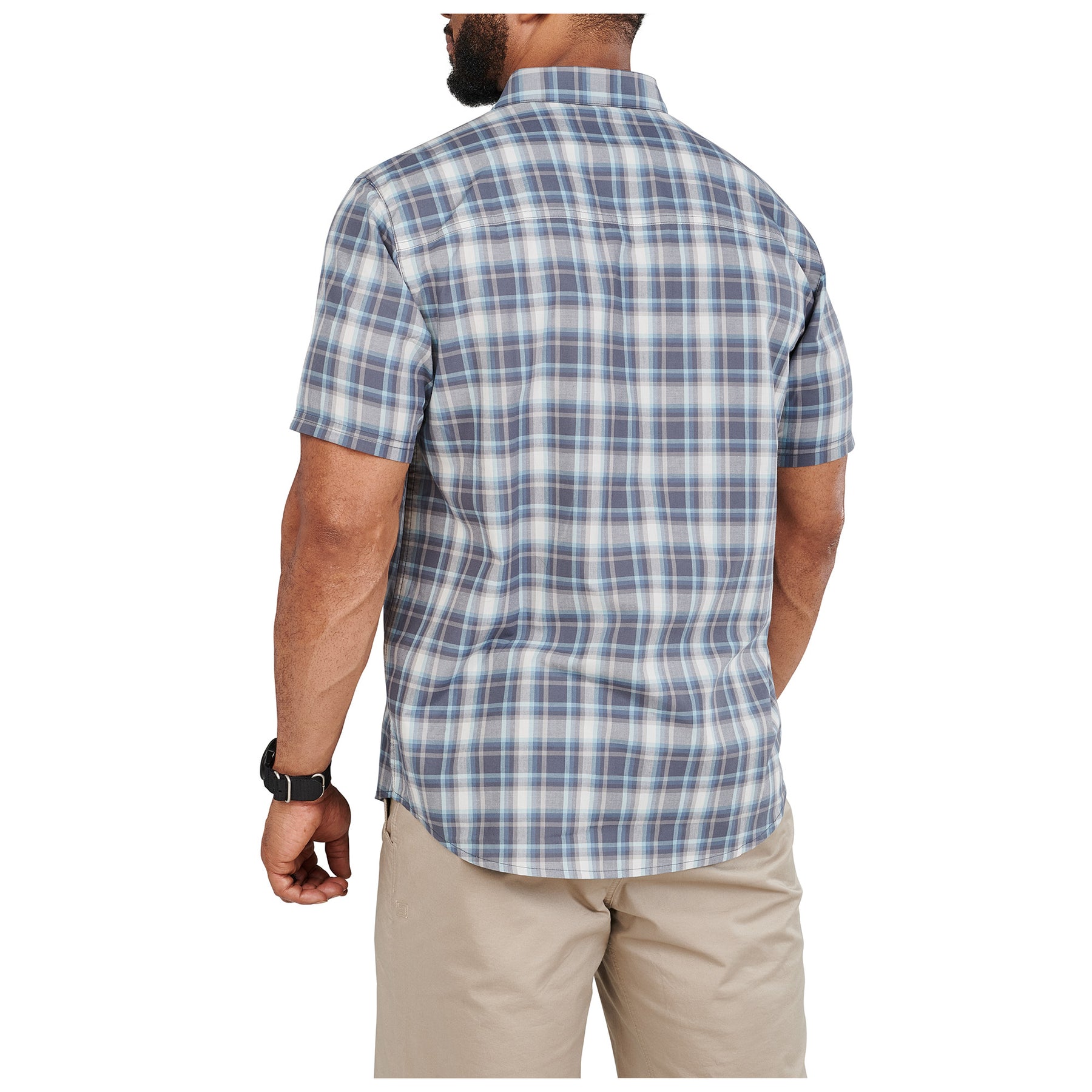 5.11 | WYATT SHORT SLEEVE PLAID SHIRT - Camicia