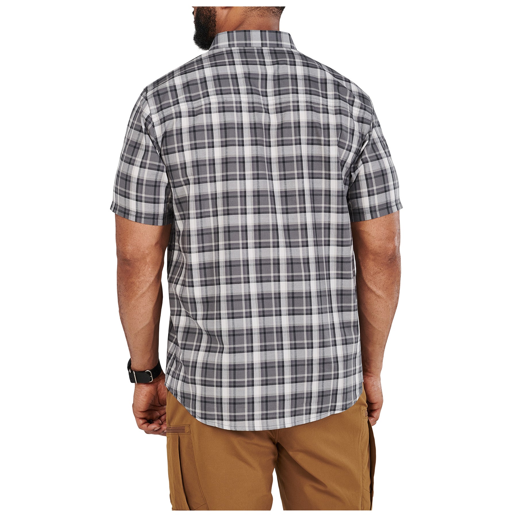 5.11 | WYATT SHORT SLEEVE PLAID SHIRT - Camicia