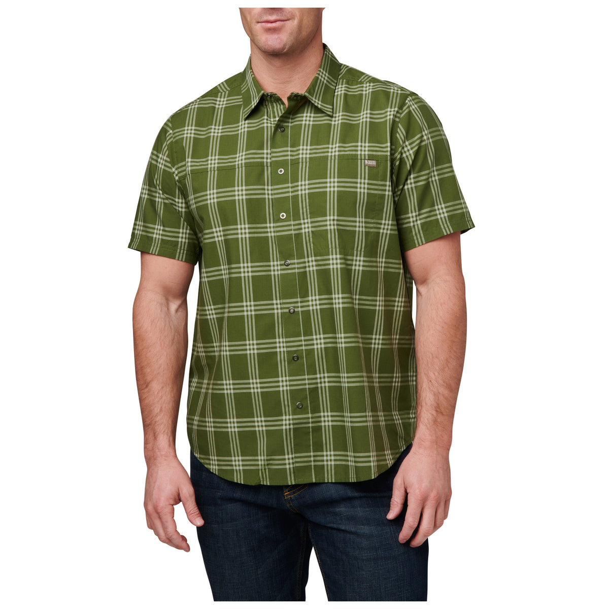 5.11 | WYATT SHORT SLEEVE PLAID SHIRT - Camicia