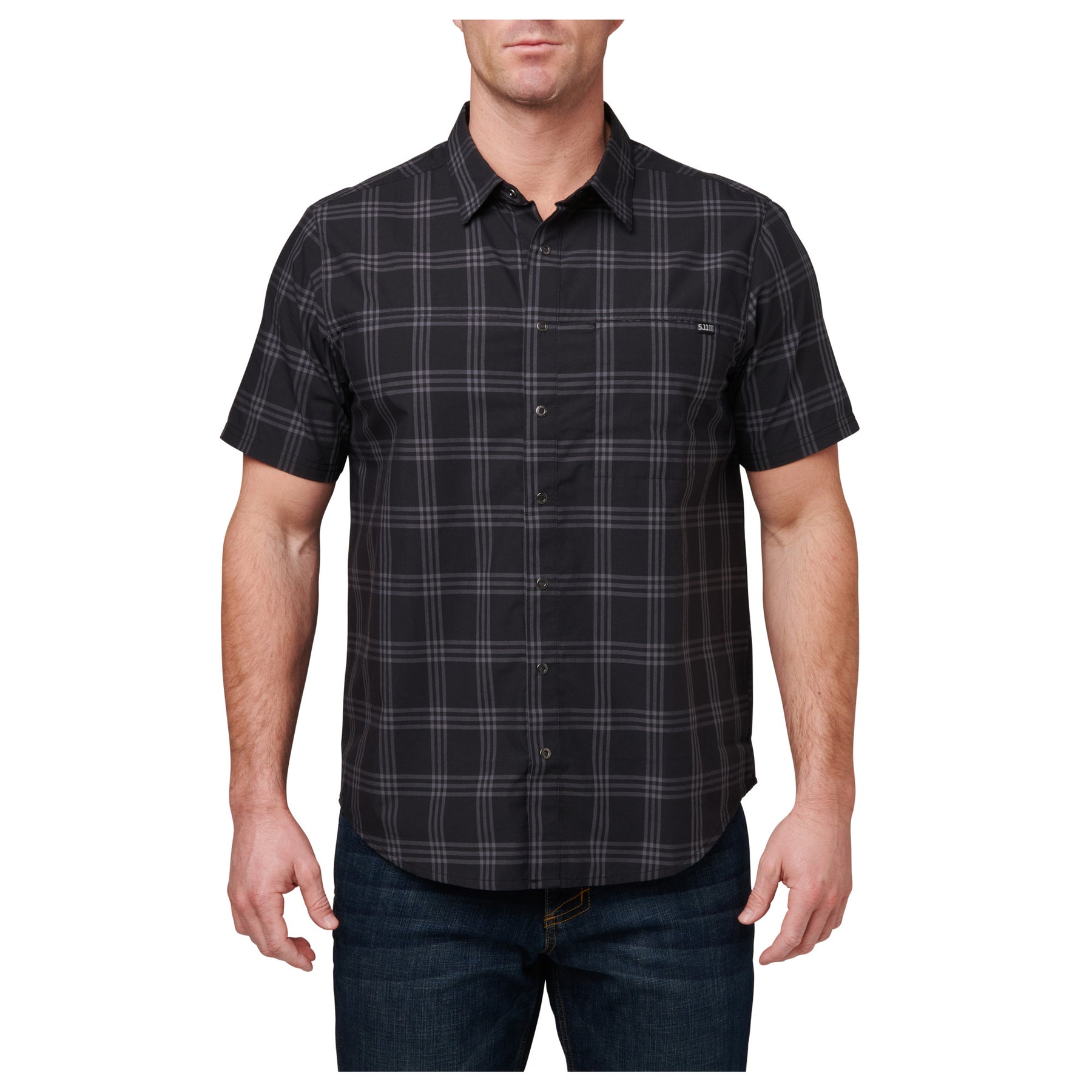 5.11 | WYATT SHORT SLEEVE PLAID SHIRT - Camicia