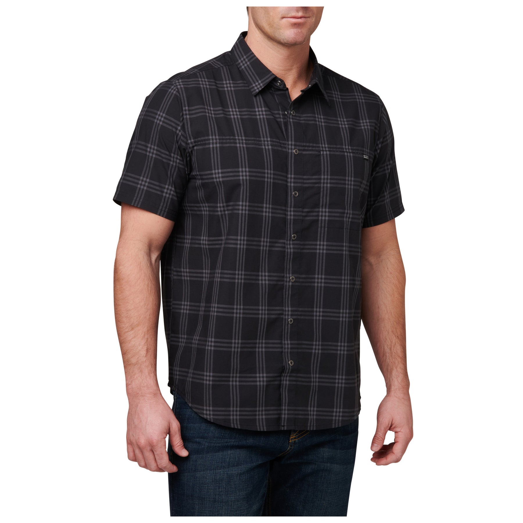 5.11 | WYATT SHORT SLEEVE PLAID SHIRT - Camicia