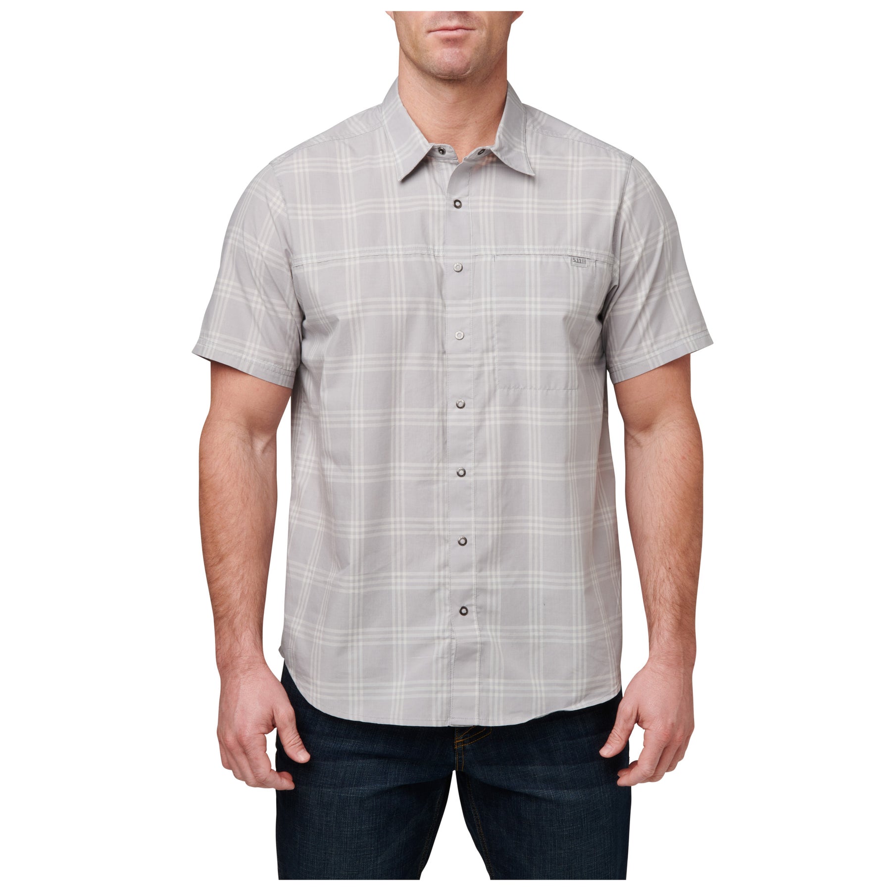 5.11 | WYATT SHORT SLEEVE PLAID SHIRT - Camicia