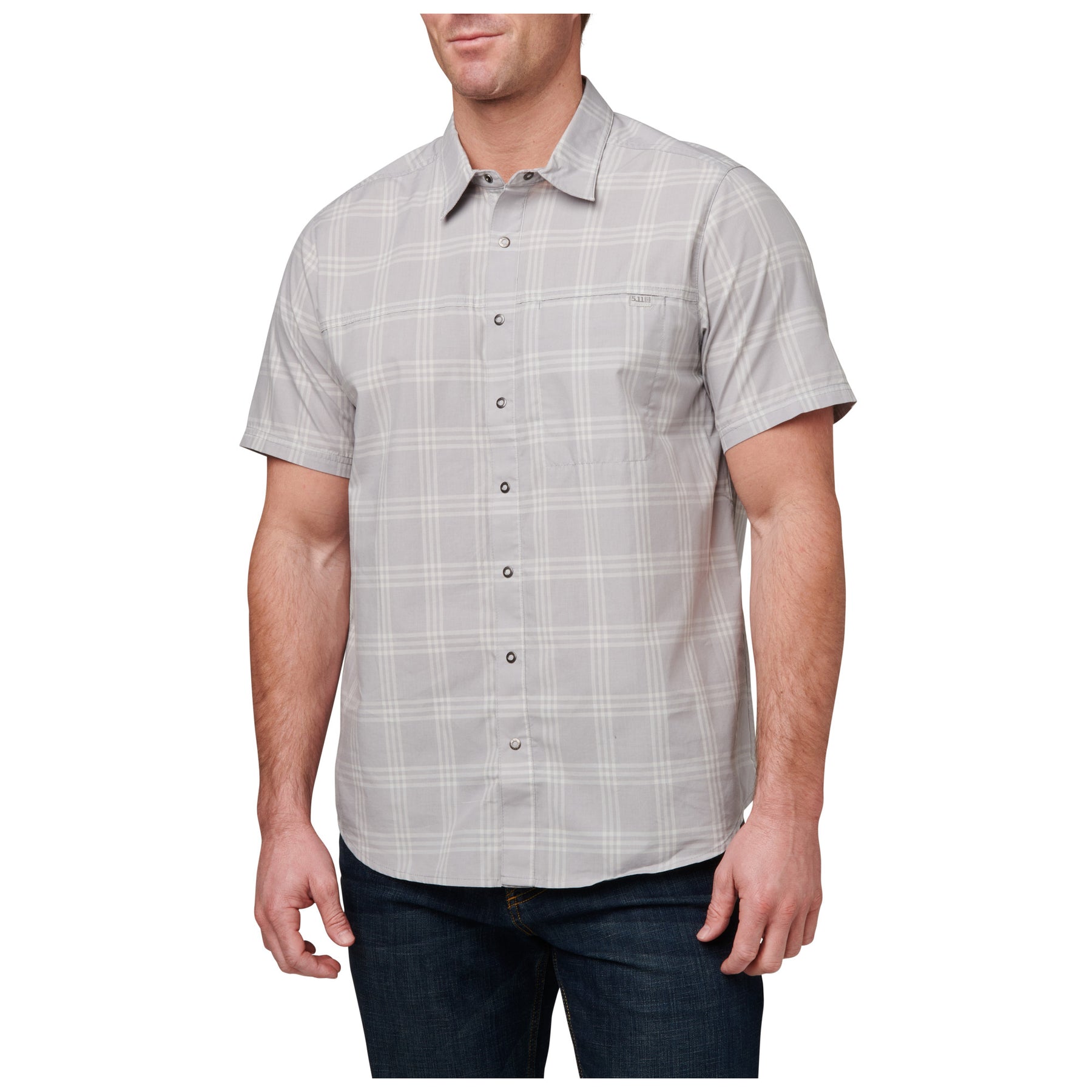 5.11 | WYATT SHORT SLEEVE PLAID SHIRT - Camicia