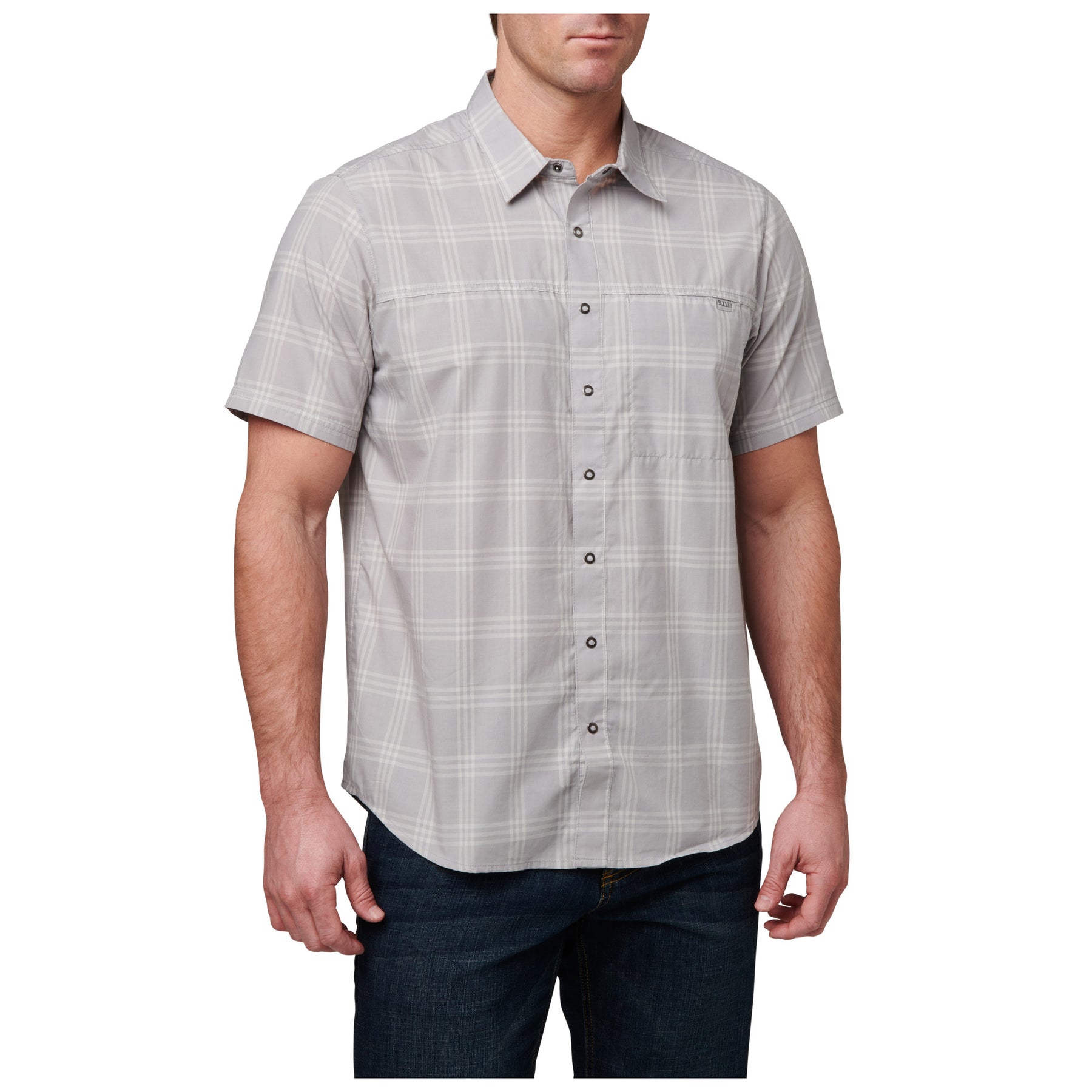 5.11 | WYATT SHORT SLEEVE PLAID SHIRT - Camicia