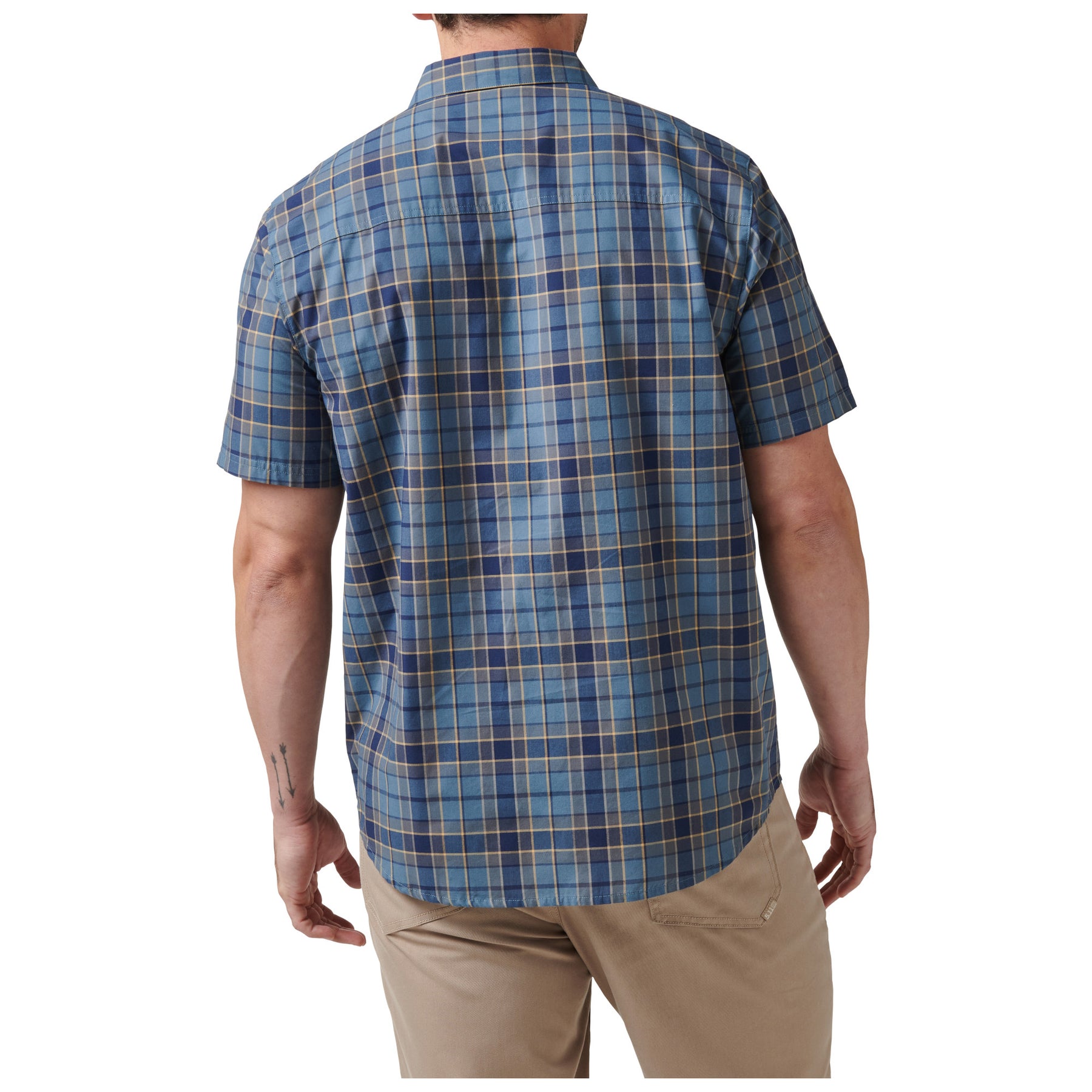 5.11 | WYATT SHORT SLEEVE PLAID SHIRT - Camicia