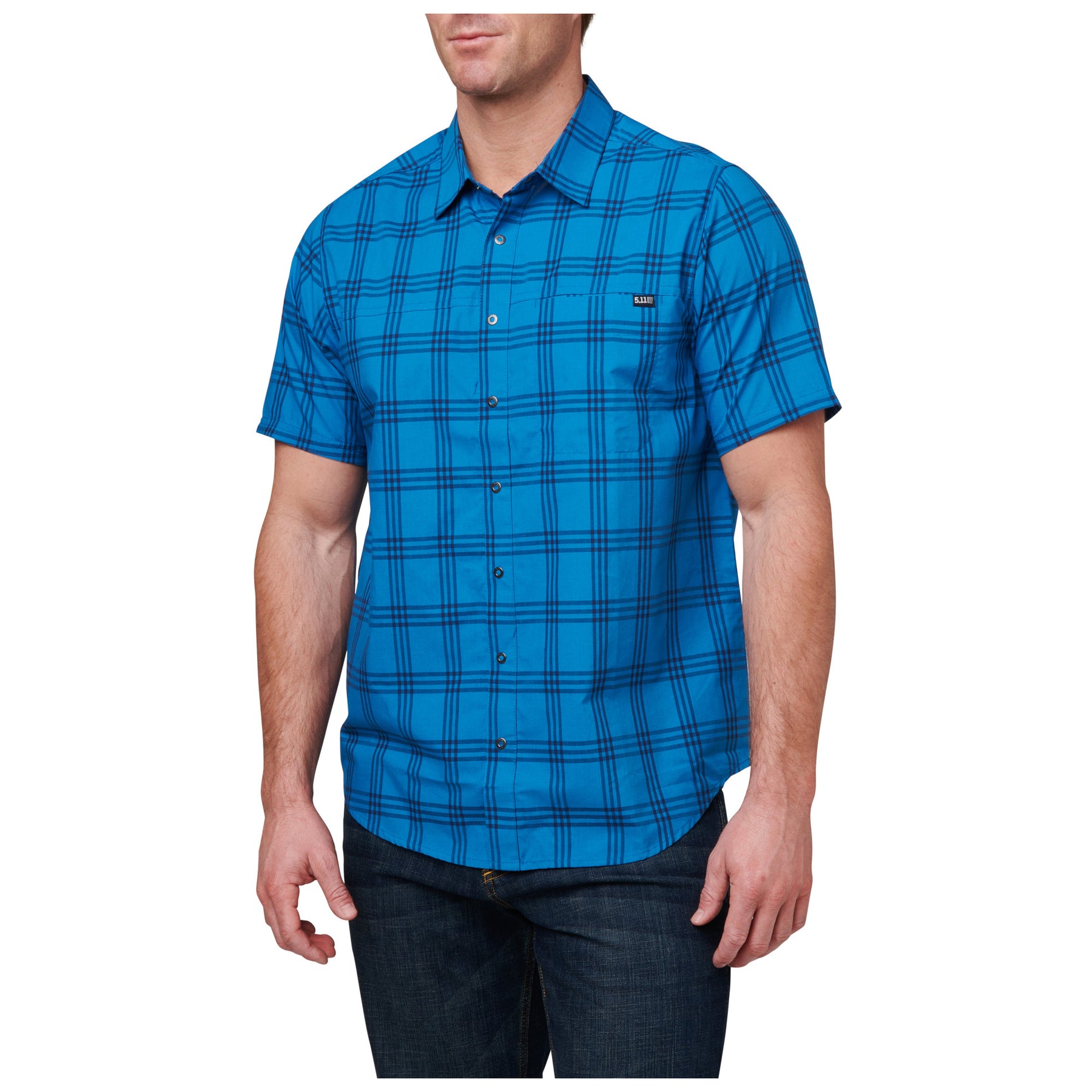 5.11 | WYATT SHORT SLEEVE PLAID SHIRT - Camicia